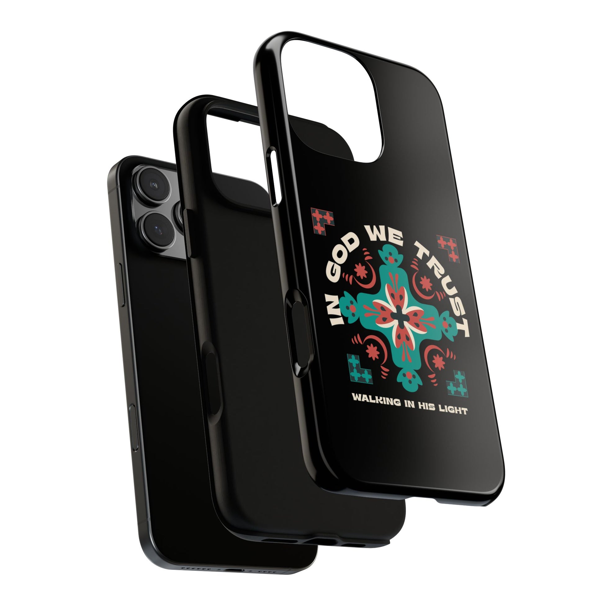 Tough Cases - In God We Trust Phone Case, Spiritual Phone Protector, Christian Cell Cover, Faith-based Accessory, Inspirational Gift