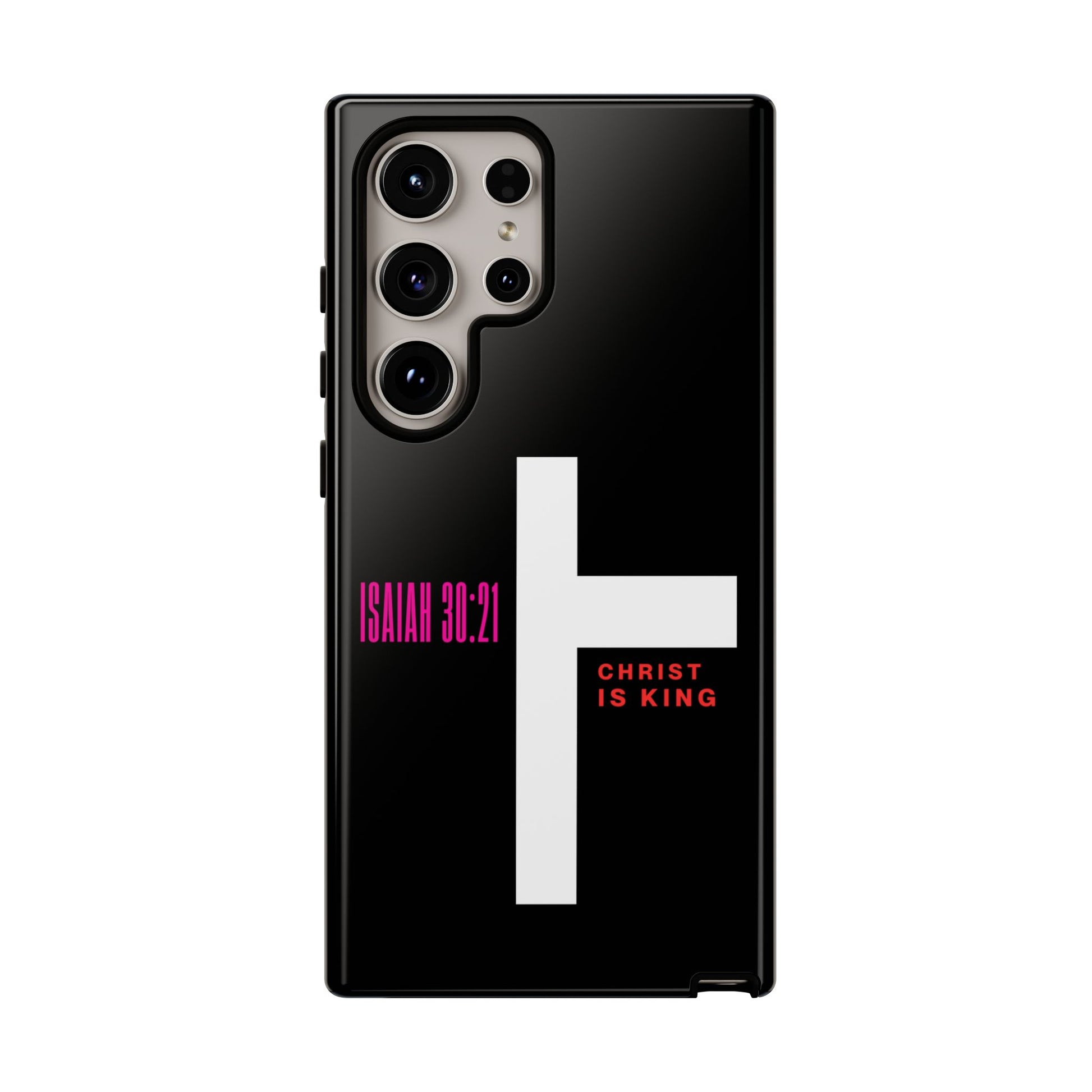 ⭐ Christ is King Psalm 29:10 Phone Case – Bold Faith Statement