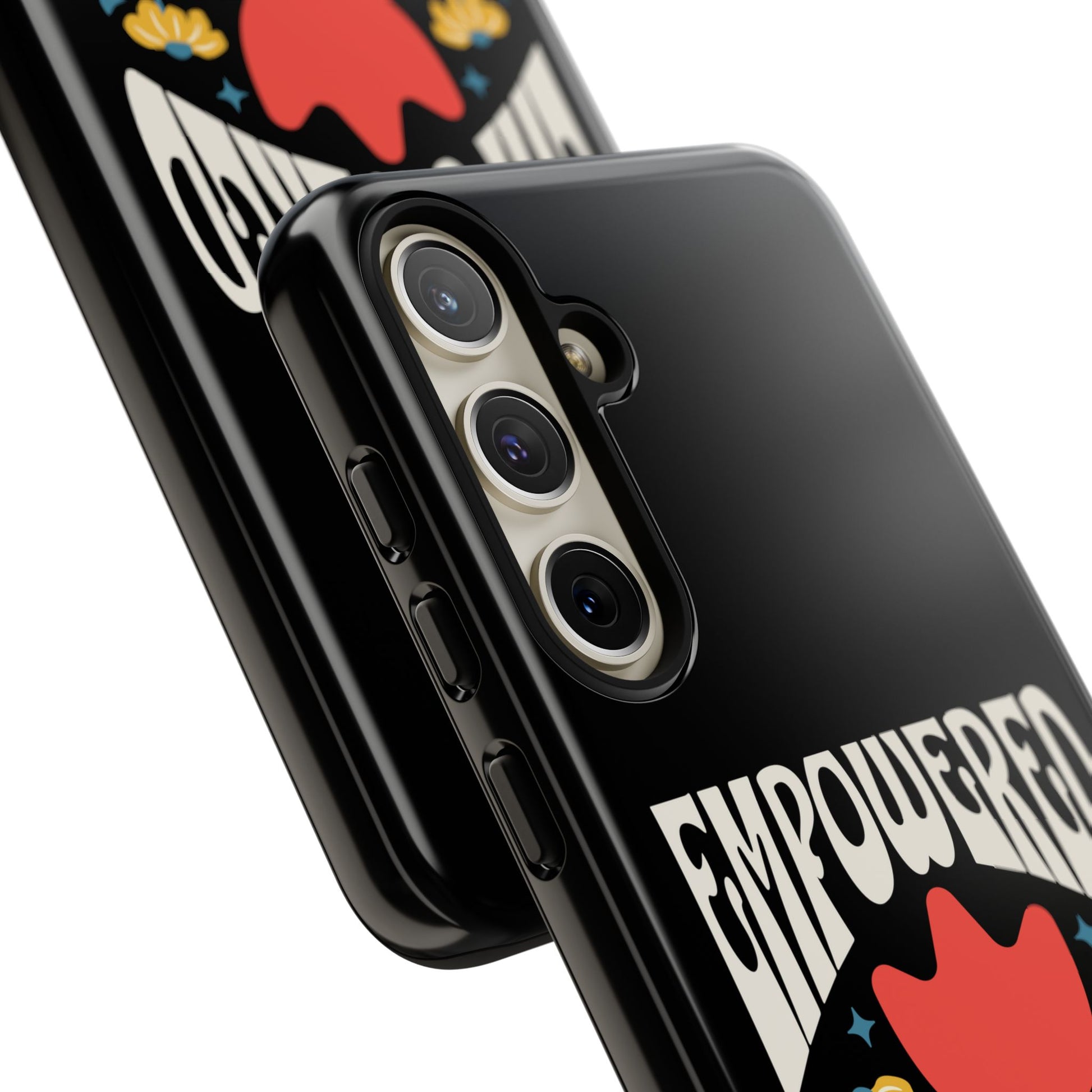 Empowered Floral Phone Case, Inspirational Phone Case, Unique Gift for Her, Psalm 100:5, Tough Phone Cover, Empowering Accessory