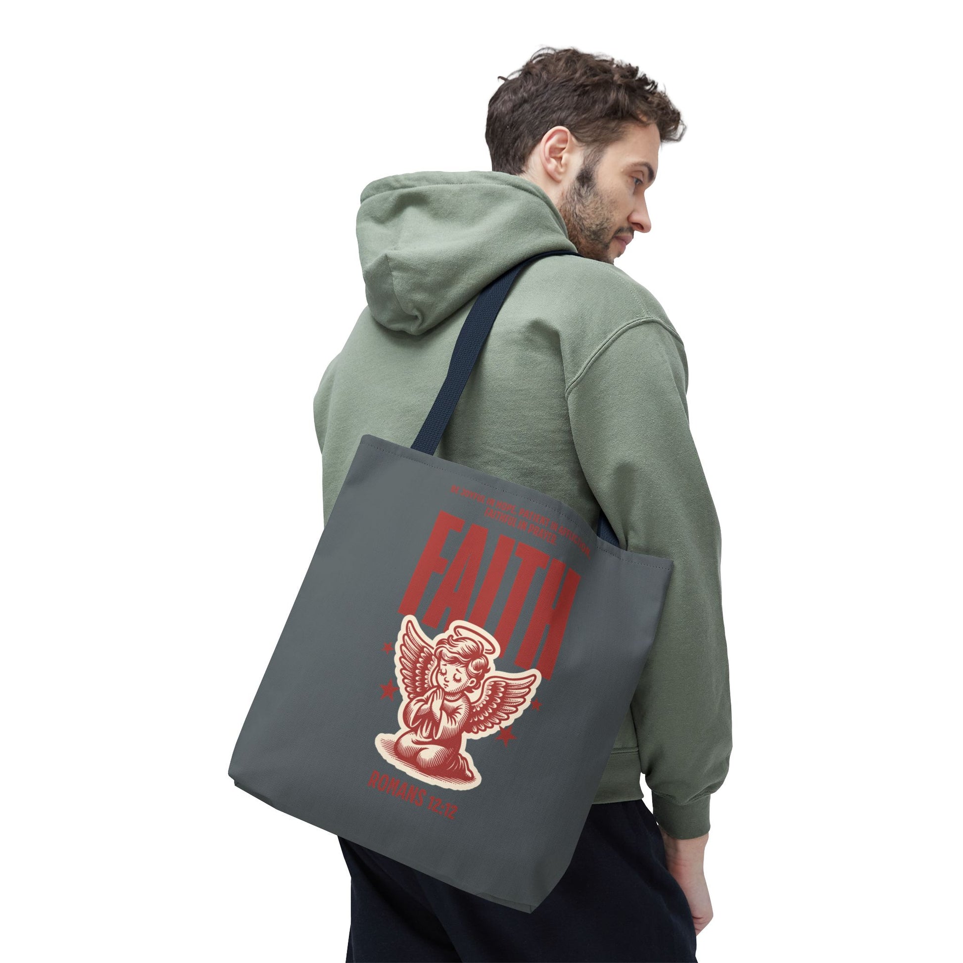 Faith-Inspired Tote Bag: Stylish & Versatile, Gift for Holidays, Shopping, Encouragement, Inspirational Gift, Eco-Friendly Bag