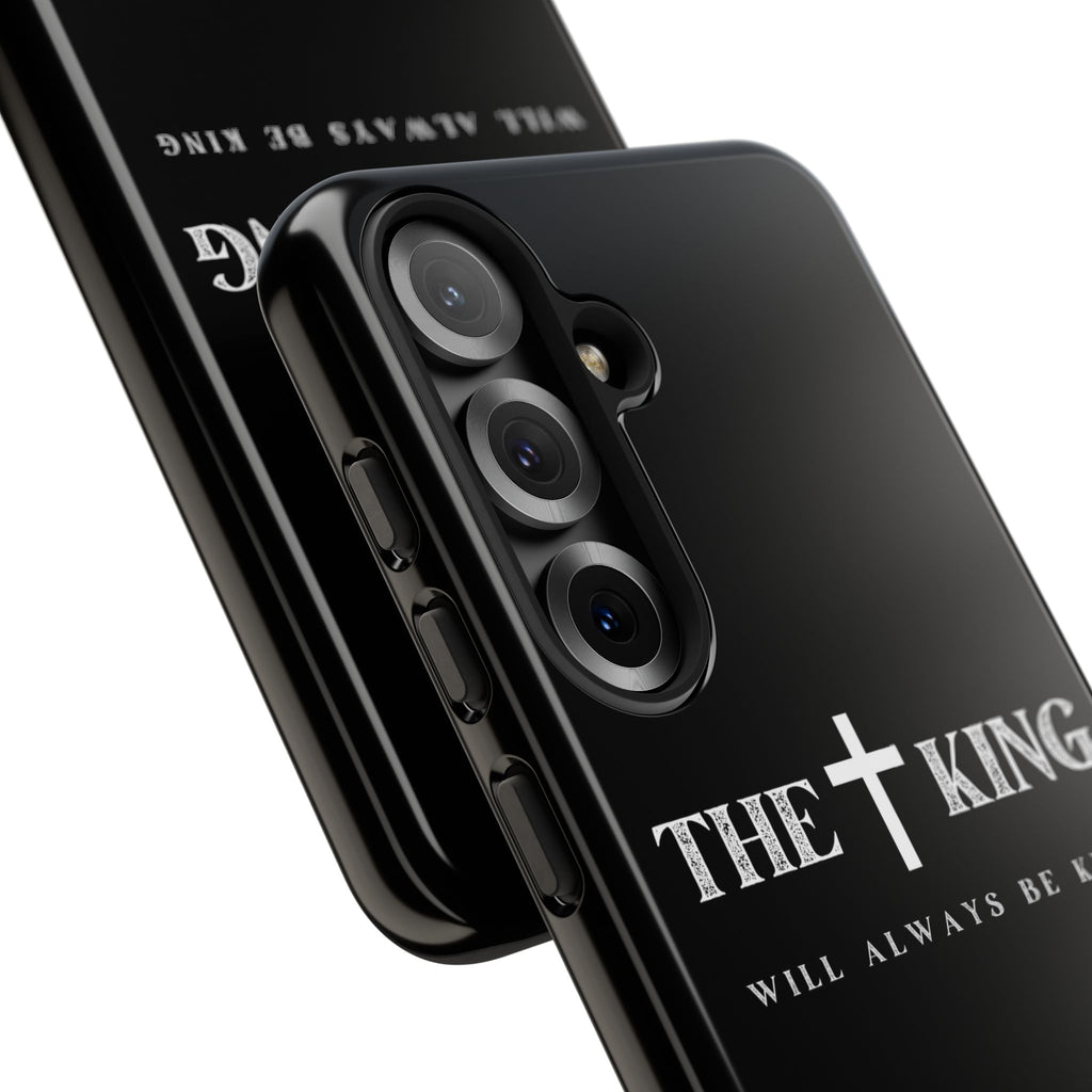 ⭐ Phone Case - Faith-Inspired Tough Cases for King Fans, Christian Gift, Durable Protection, Stylish Accessory, Unique Design