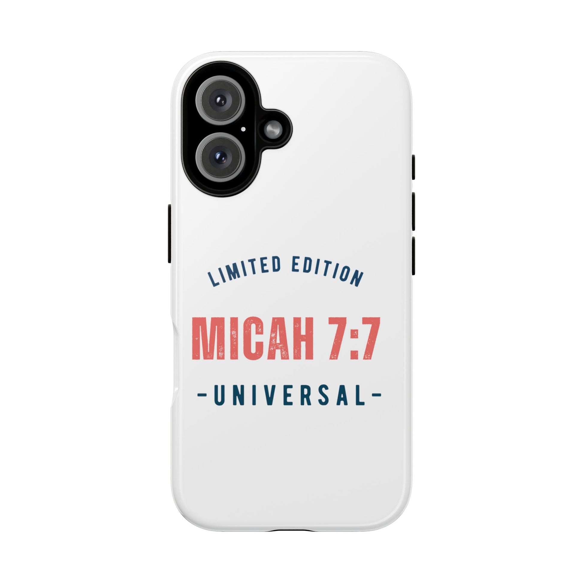 ⭐ Micah 7:7 Limited Edition Phone Case | Inspirational Gift | Tough Protective Case for Christians | Bible Verse Merchandise