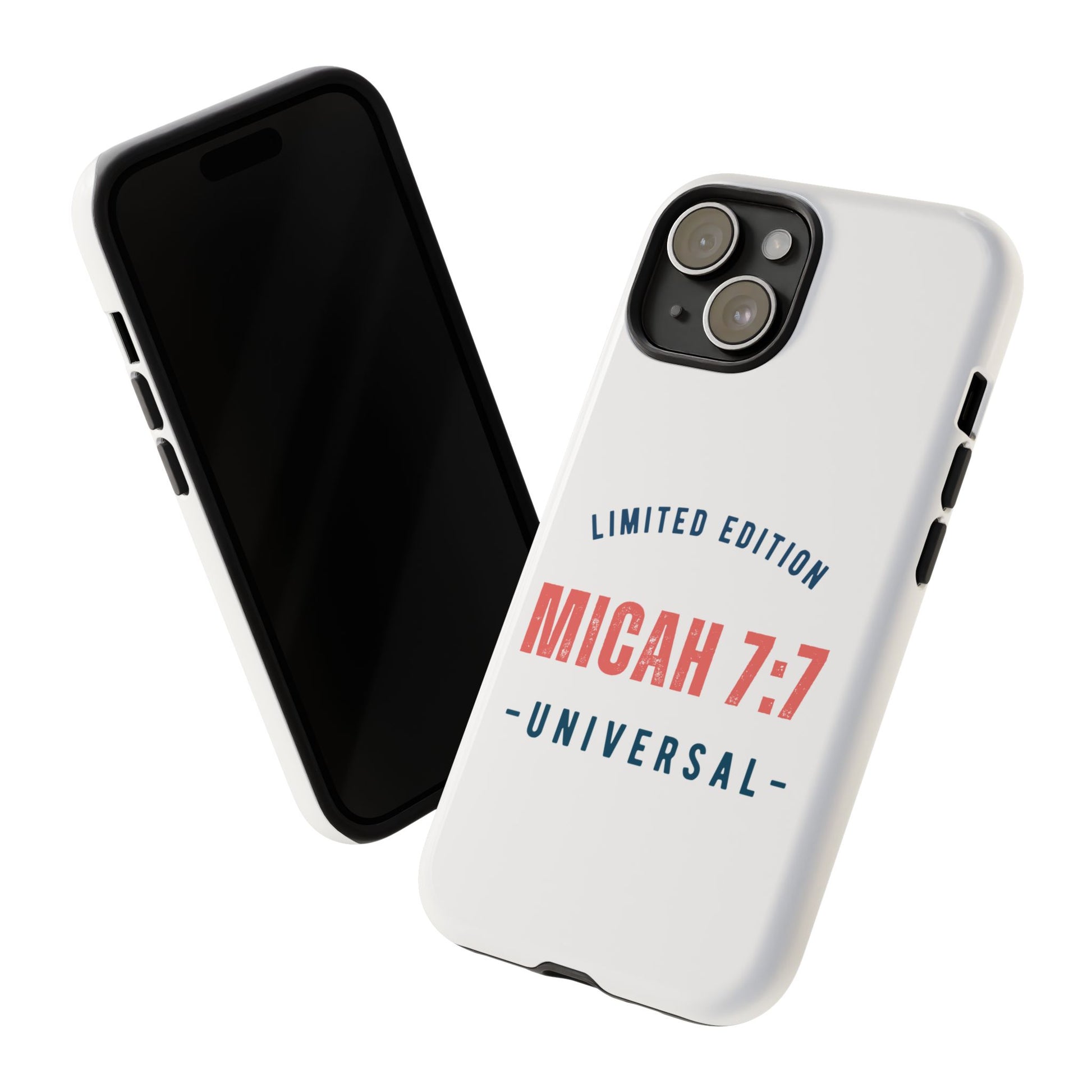 ⭐ Micah 7:7 Limited Edition Phone Case | Inspirational Gift | Tough Protective Case for Christians | Bible Verse Merchandise
