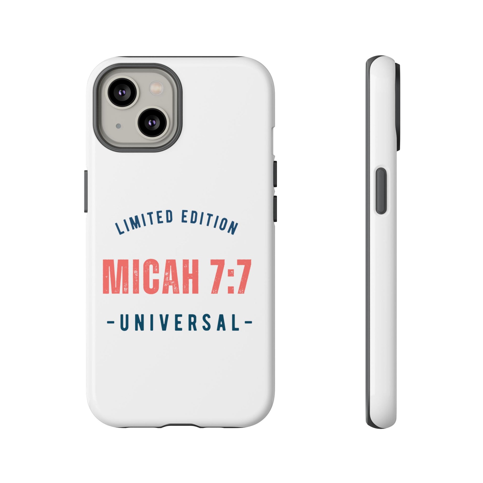 ⭐ Micah 7:7 Limited Edition Phone Case | Inspirational Gift | Tough Protective Case for Christians | Bible Verse Merchandise