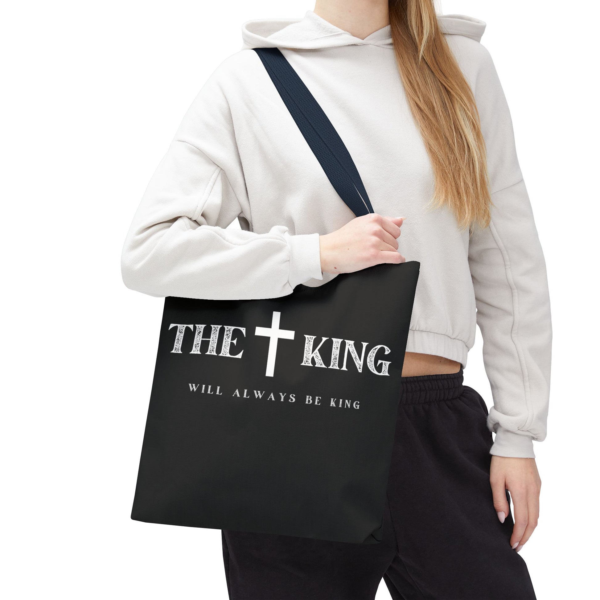 Faith-Inspired Tote Bag, Christian Tote, Shopping Bag, Bible Verse Bag, Gift for Believers, Church Accessory