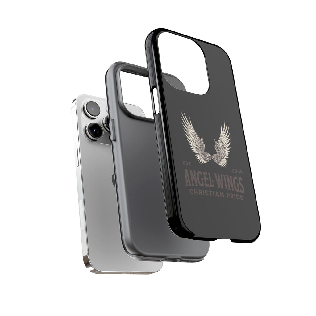 Angel Wings Phone Case - Tough Cases for Christian Pride, Unique Gift, Stylish Protection, Everyday Use, Angelic Design