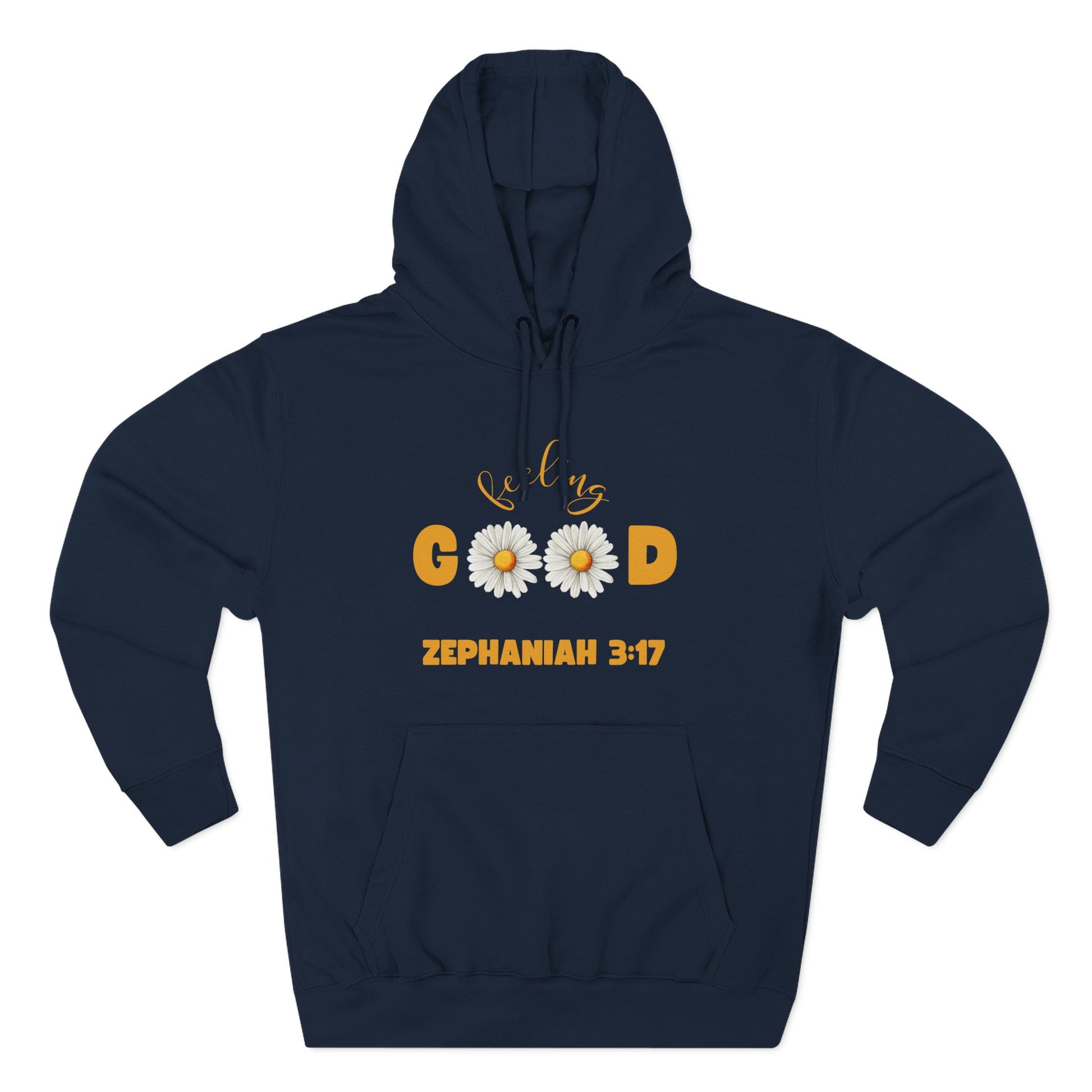 Inspirational Floral Hoodie with Zephaniah 3:17, Cozy Fleece Sweatshirt, Faith Apparel, Gift for Her, Spring Fashion, Bible Verse Clothing