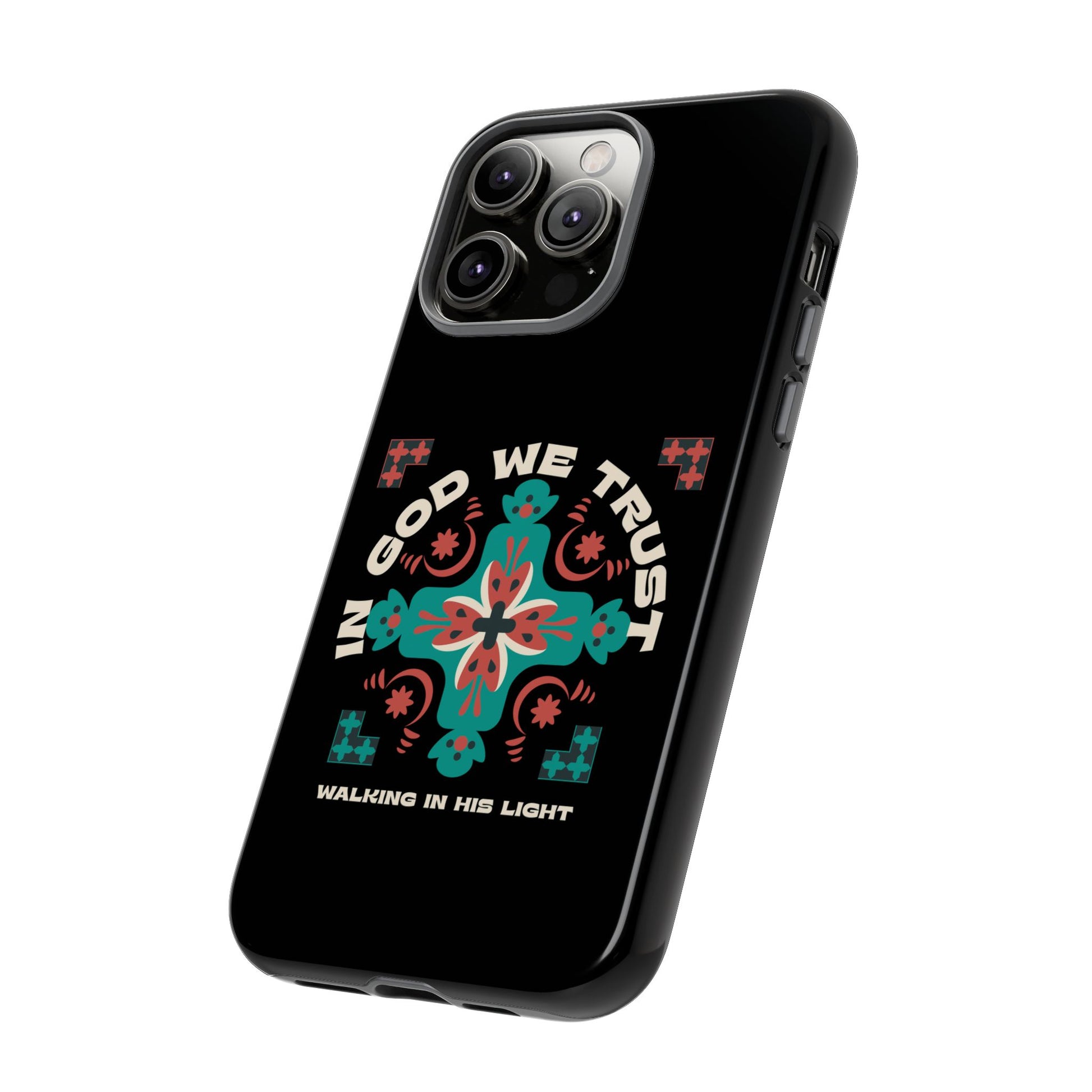 Tough Cases - In God We Trust Phone Case, Spiritual Phone Protector, Christian Cell Cover, Faith-based Accessory, Inspirational Gift