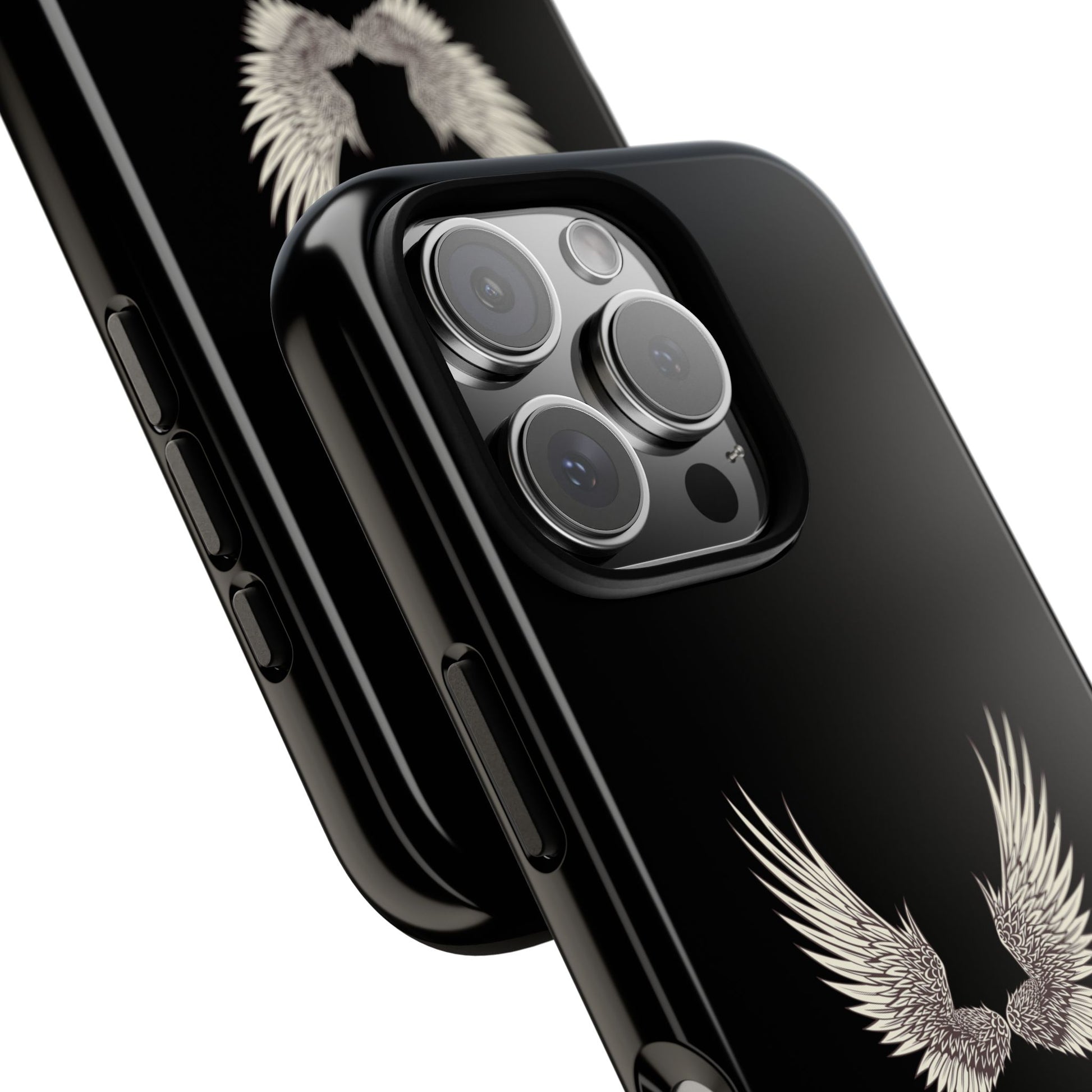 Angel Wings Phone Case - Tough Cases for Christian Pride, Unique Gift, Stylish Protection, Everyday Use, Angelic Design