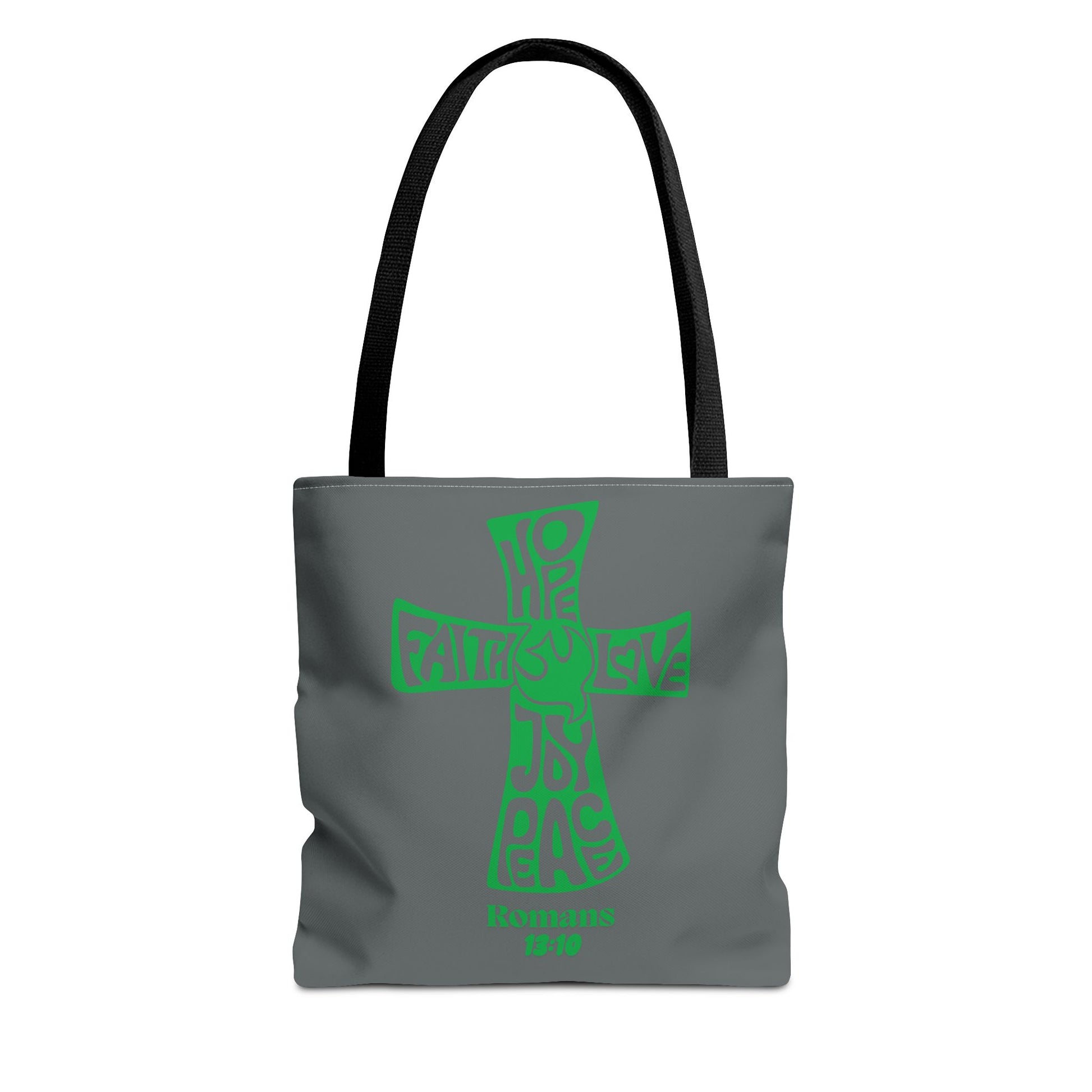 Faith-Inspired Tote Bag, Motivational Cross Design, Spiritual Gift, Everyday Use, Eco-Friendly Fashion, Religious Accessories