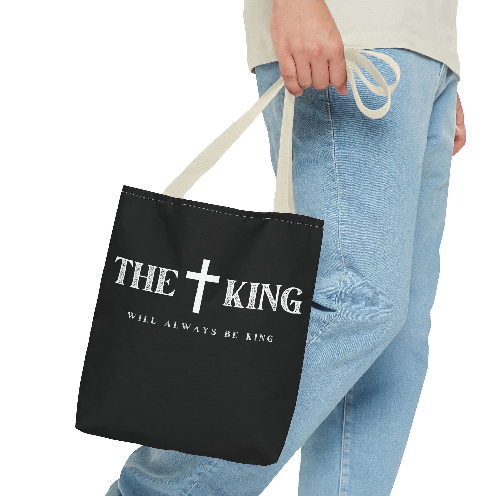 Faith-Inspired Tote Bag, Christian Tote, Shopping Bag, Bible Verse Bag, Gift for Believers, Church Accessory
