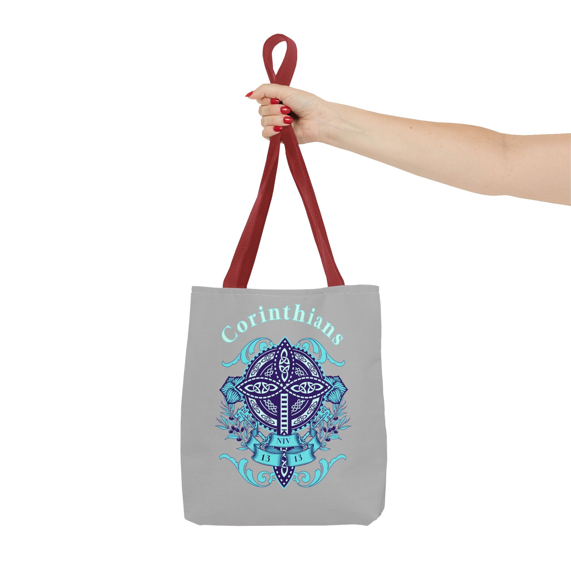Spiritual Tote Bag with Cross Design | Christian Shoulder Bag, Inspirational Gift, Bible Verse Tote, Comfortable Everyday Use, [...]