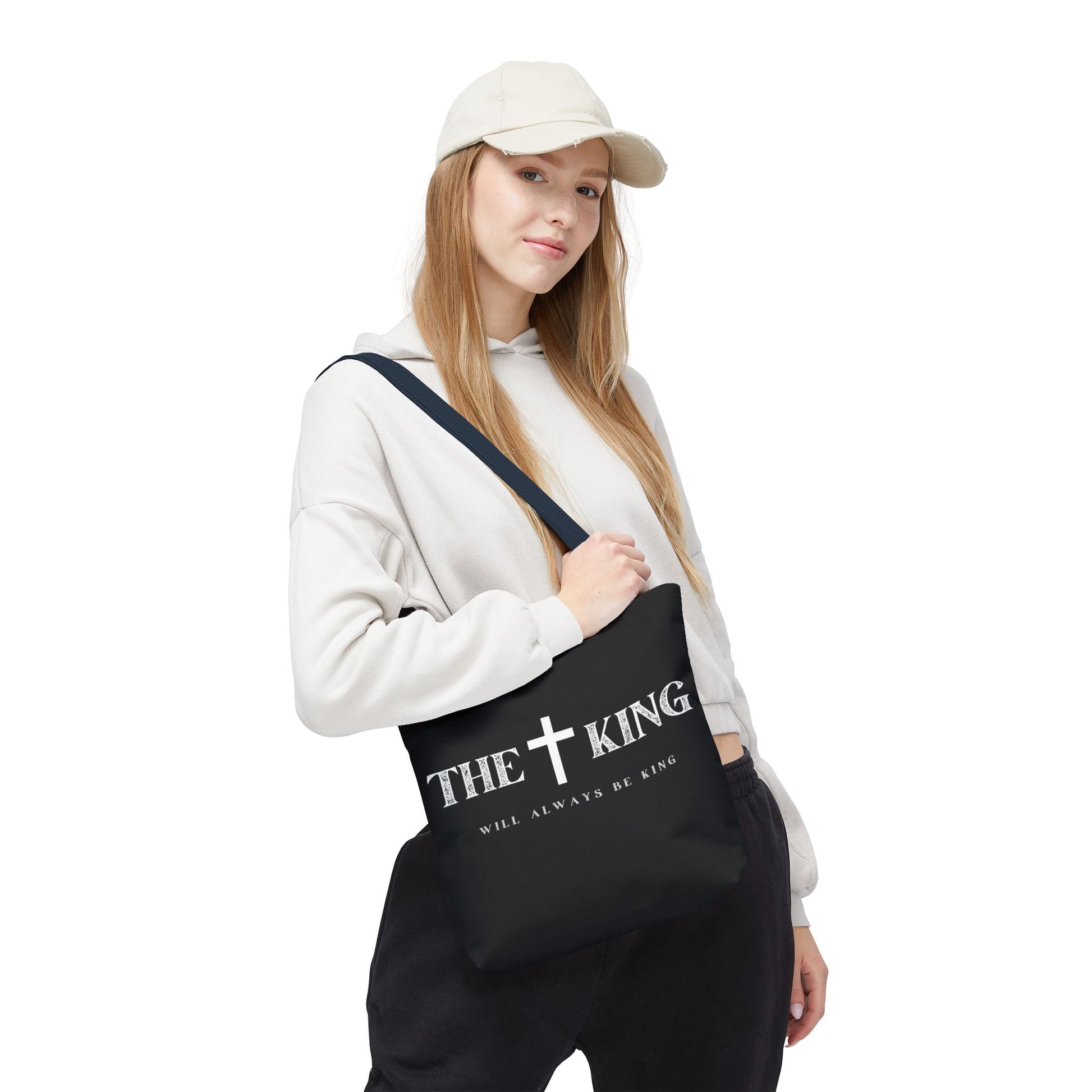 Faith-Inspired Tote Bag, Christian Tote, Shopping Bag, Bible Verse Bag, Gift for Believers, Church Accessory