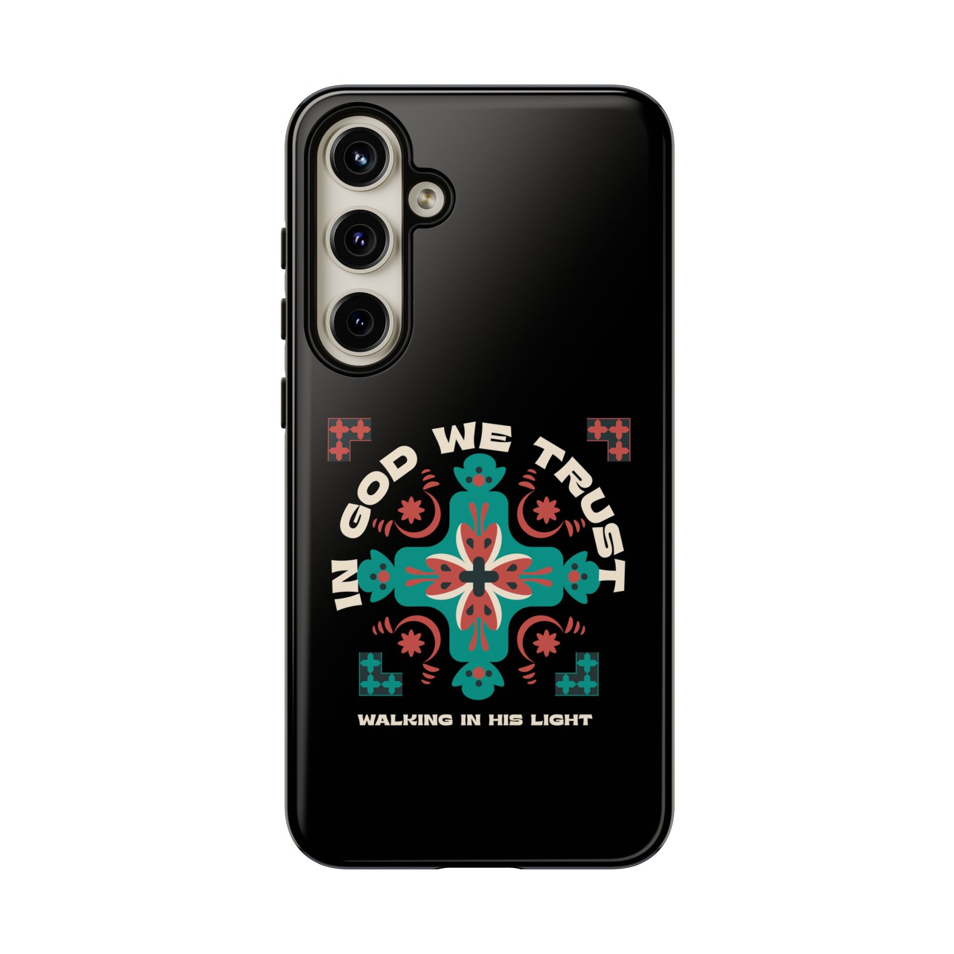 Tough Cases - In God We Trust Phone Case, Spiritual Phone Protector, Christian Cell Cover, Faith-based Accessory, Inspirational Gift