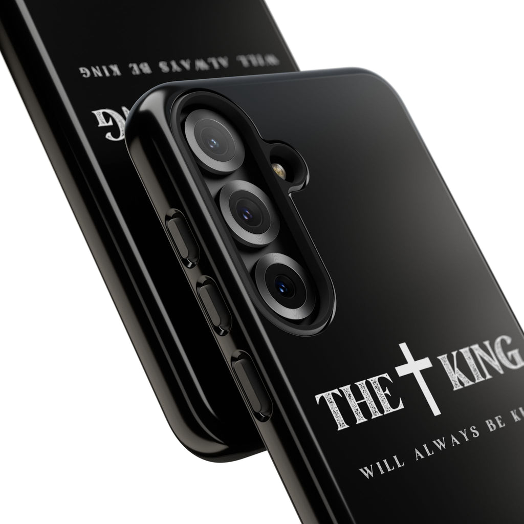 ⭐ Phone Case - Faith-Inspired Tough Cases for King Fans, Christian Gift, Durable Protection, Stylish Accessory, Unique Design