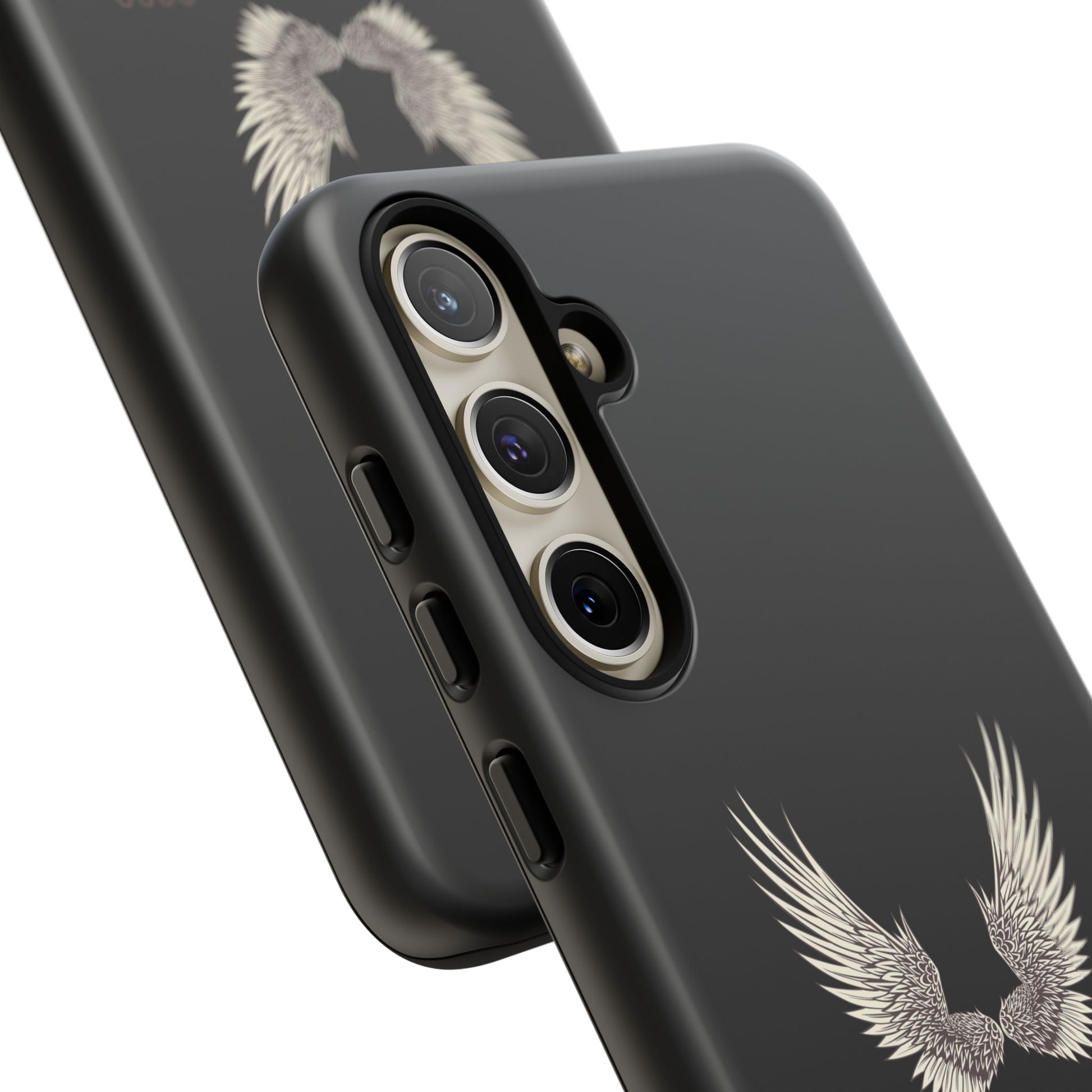 Angel Wings Phone Case - Tough Cases for Christian Pride, Unique Gift, Stylish Protection, Everyday Use, Angelic Design