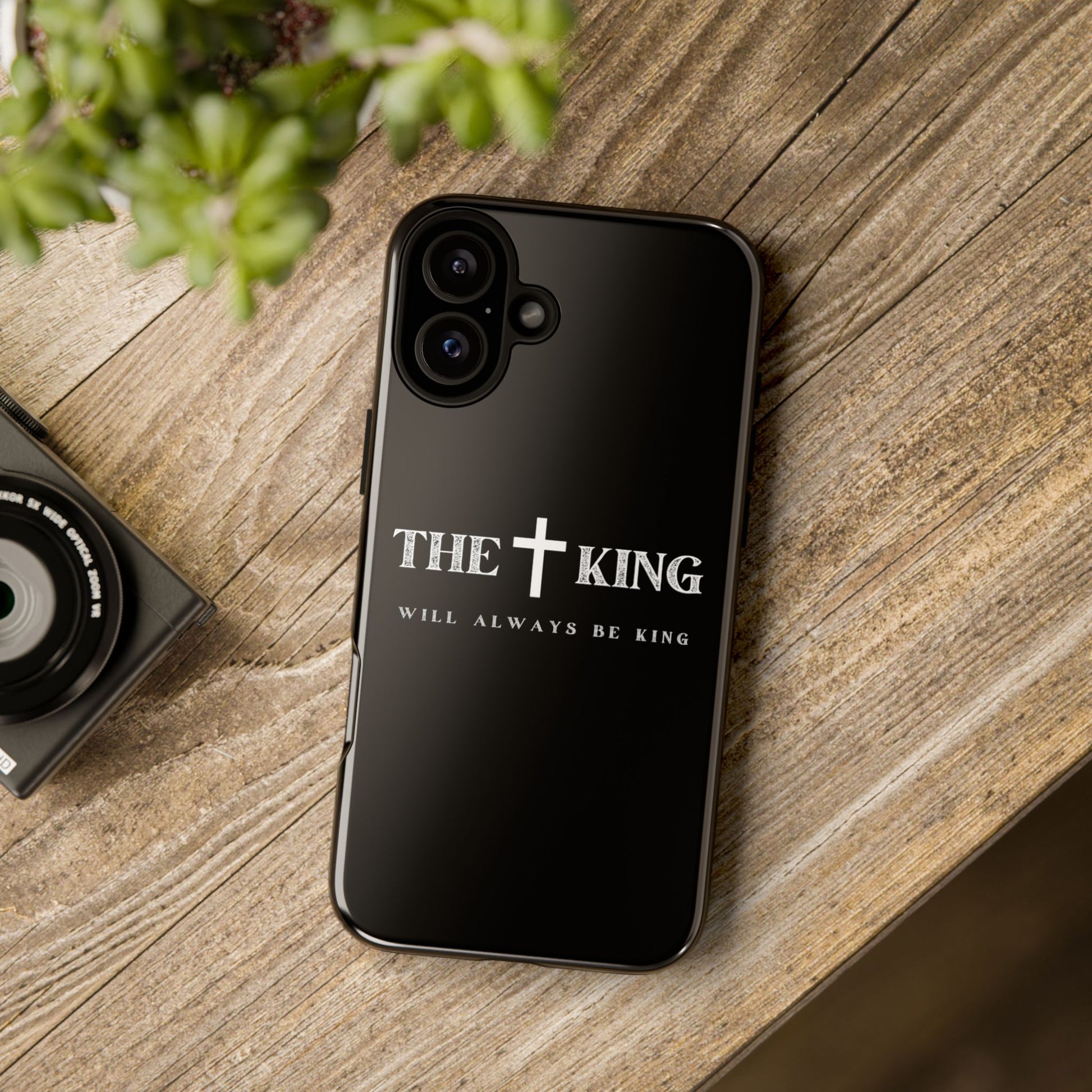 ⭐ Phone Case - Faith-Inspired Tough Cases for King Fans, Christian Gift, Durable Protection, Stylish Accessory, Unique Design