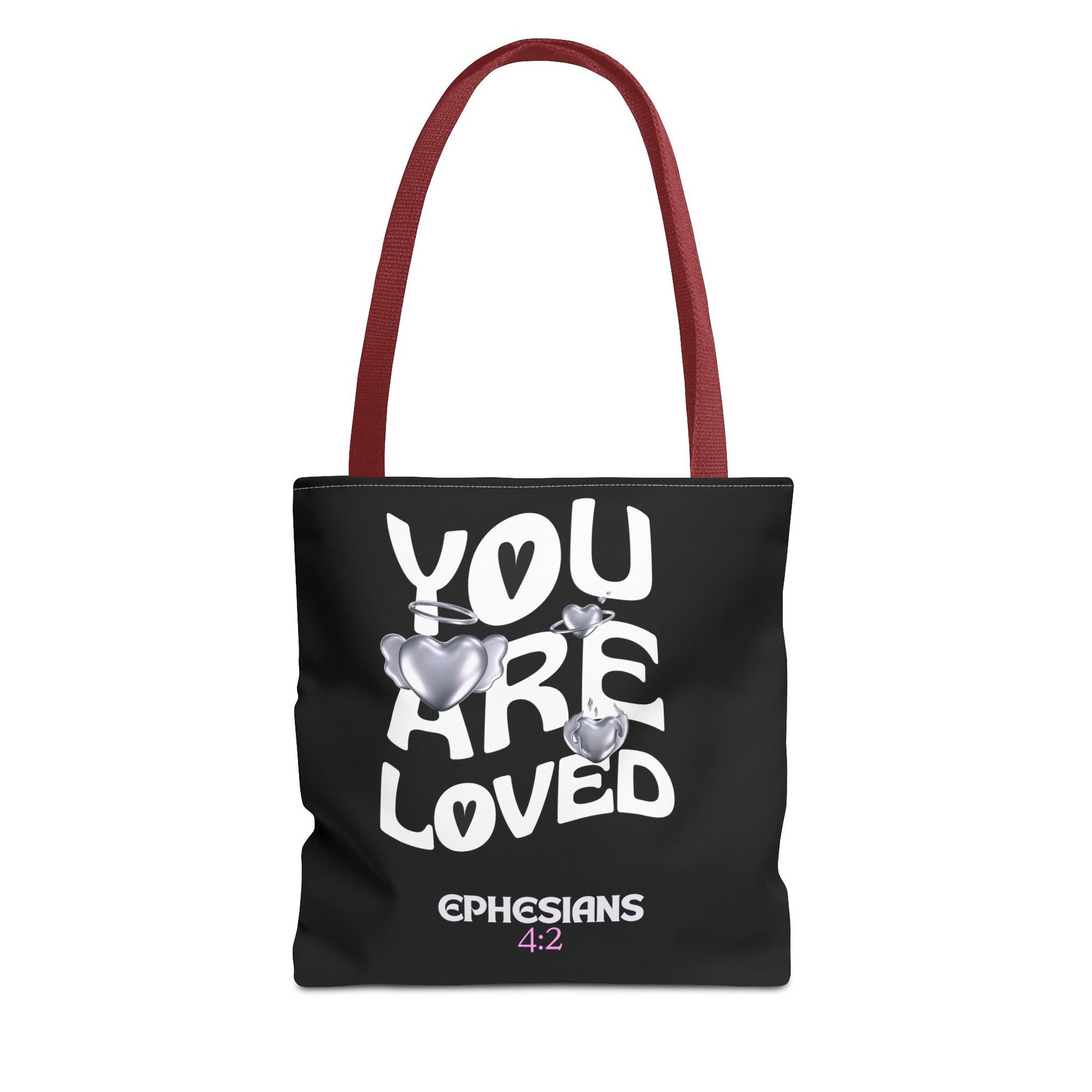 ⭐ "You Are Loved" Tote Bag – Ephesians 4:2