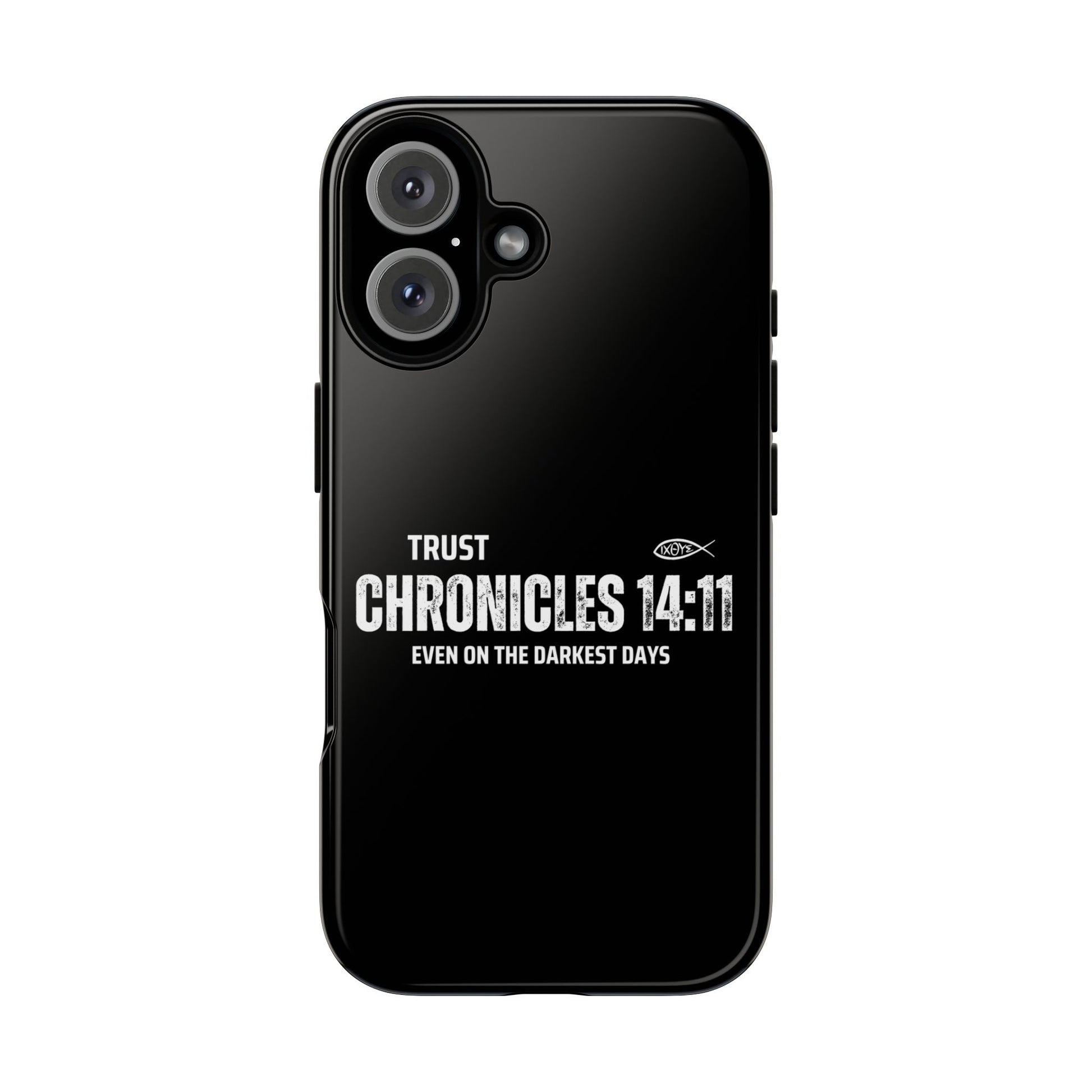 ⭐ Trust in God 2 Chronicles 14:11 Phone Case – Strength for the Hardest Days