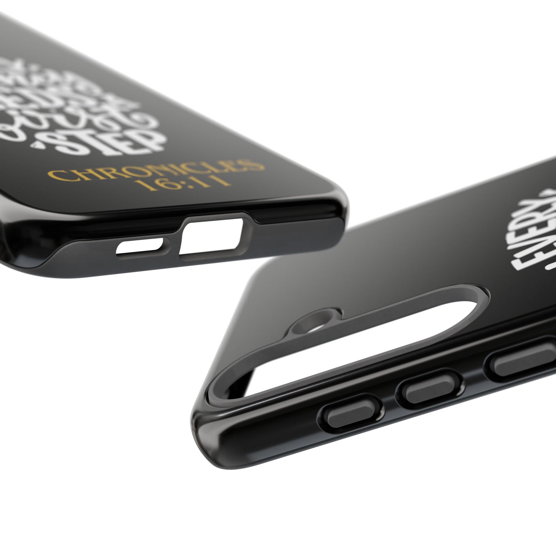 ⭐ Every Journey Needs a First Step 1 Chronicles 16:11 Phone Case
