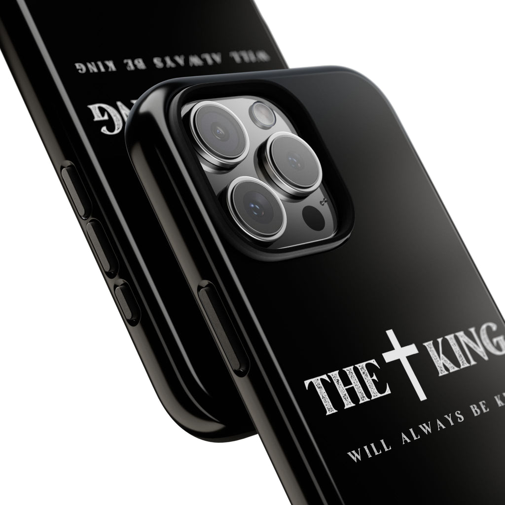 ⭐ Phone Case - Faith-Inspired Tough Cases for King Fans, Christian Gift, Durable Protection, Stylish Accessory, Unique Design
