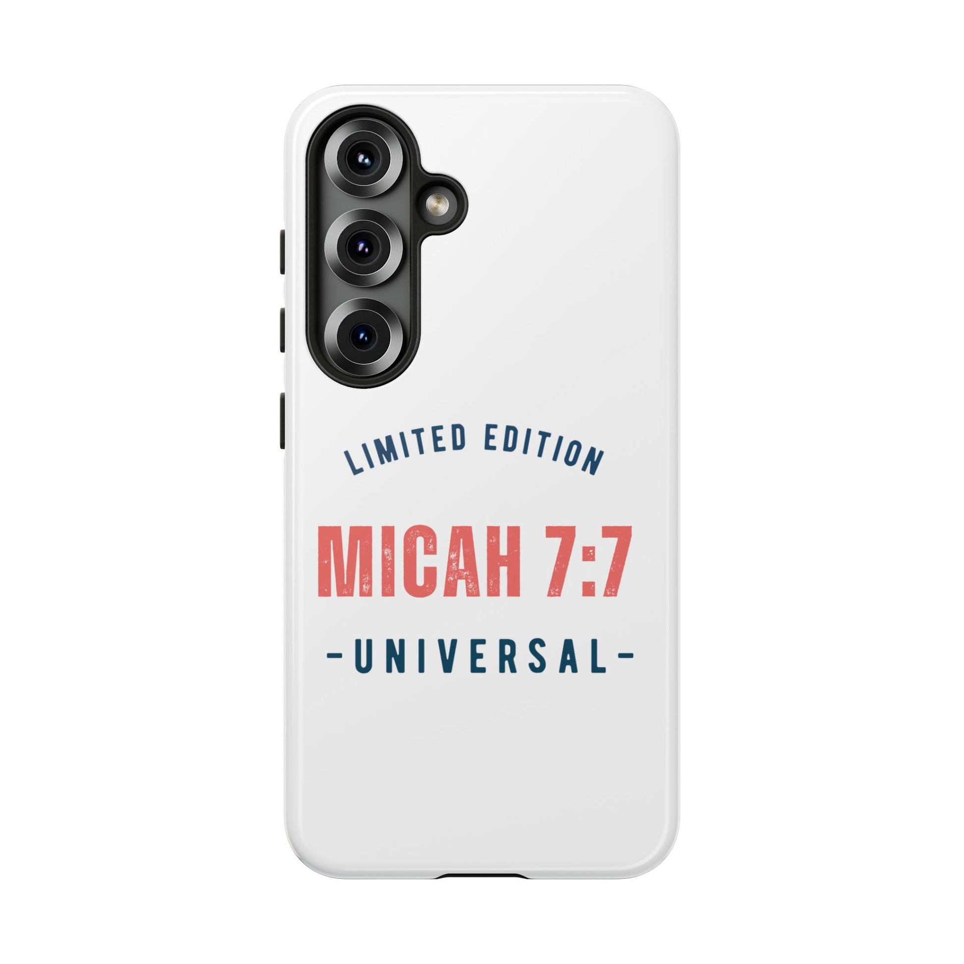 ⭐ Micah 7:7 Limited Edition Phone Case | Inspirational Gift | Tough Protective Case for Christians | Bible Verse Merchandise