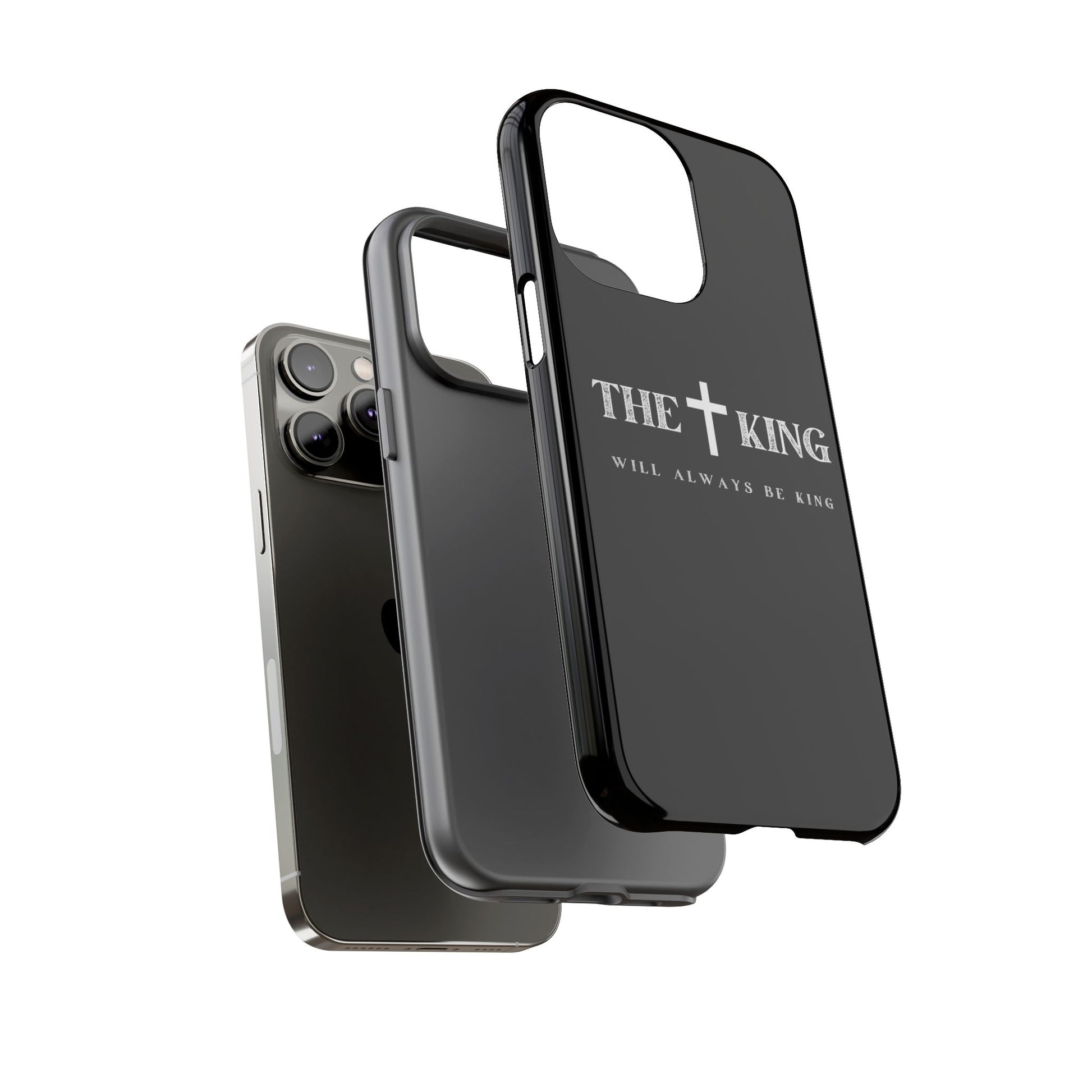 ⭐ Phone Case - Faith-Inspired Tough Cases for King Fans, Christian Gift, Durable Protection, Stylish Accessory, Unique Design