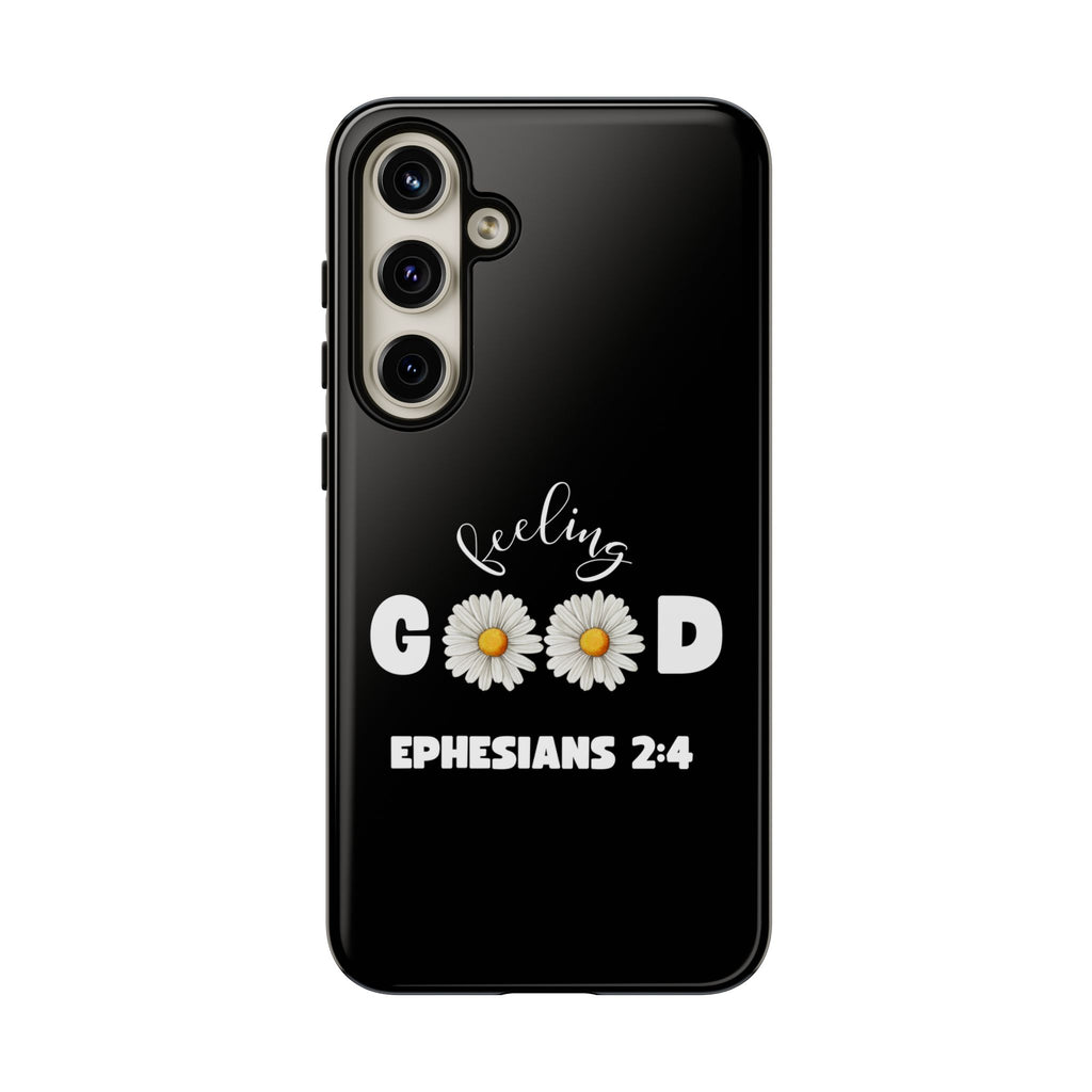 Ephesians 2:4 Floral Phone Case, Inspirational iPhone Cover, Tough Cases for Positivity, Motivational Gift for Friends, Spring Accessories