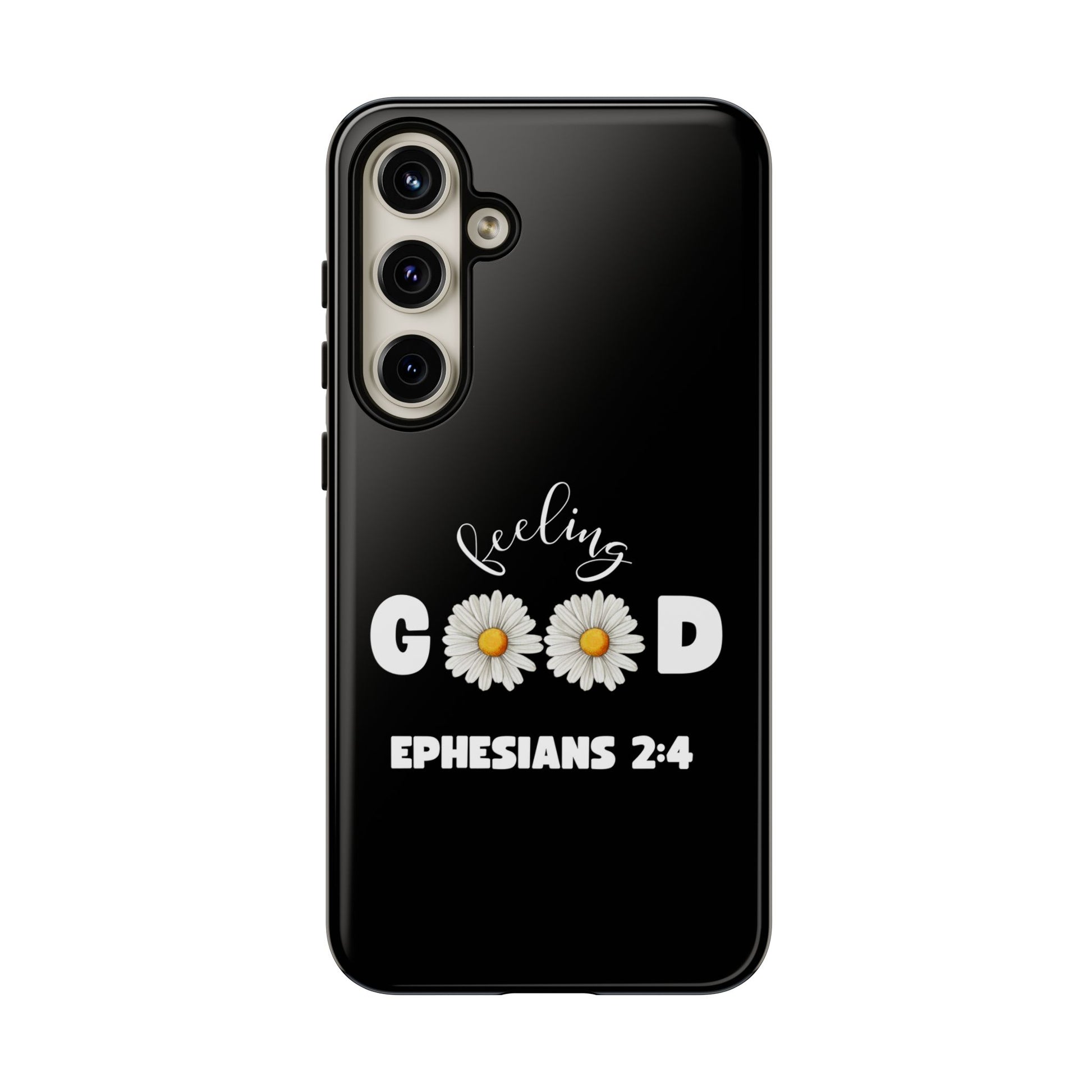 Ephesians 2:4 Floral Phone Case, Inspirational iPhone Cover, Tough Cases for Positivity, Motivational Gift for Friends, Spring Accessories