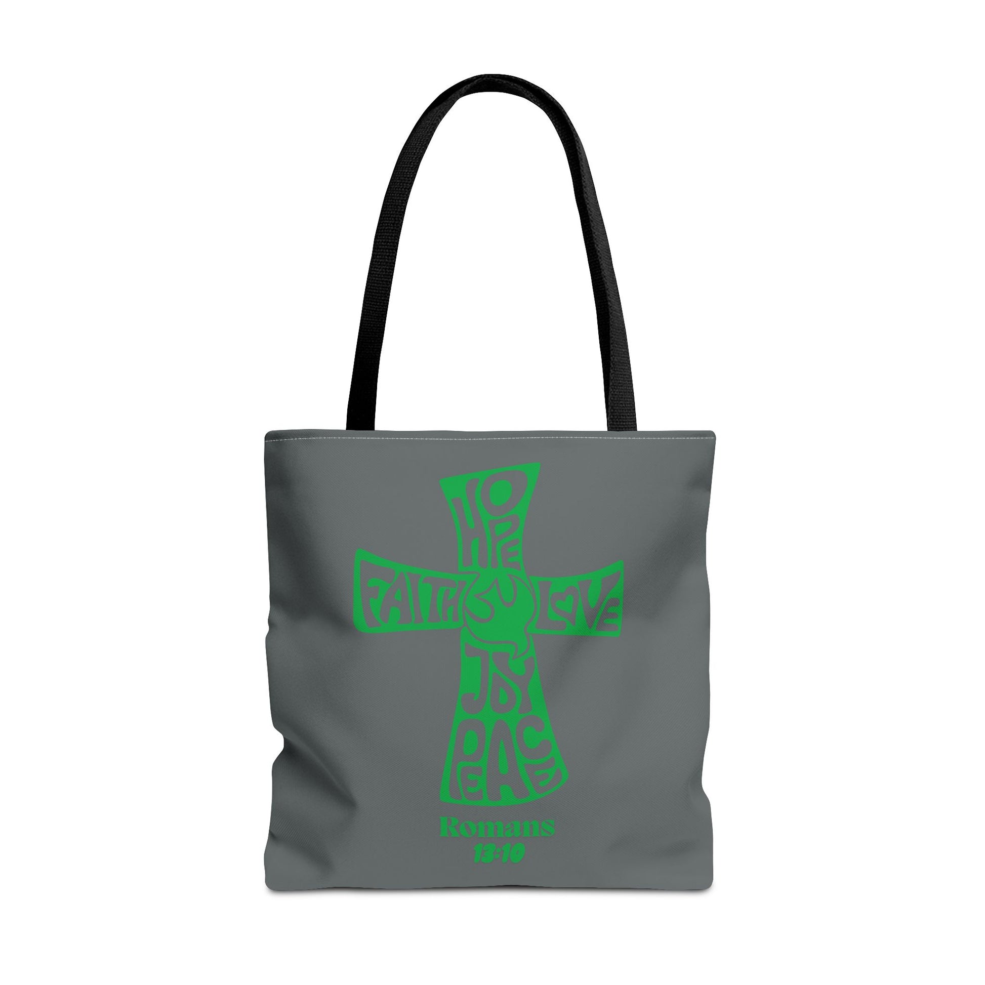 Faith-Inspired Tote Bag, Motivational Cross Design, Spiritual Gift, Everyday Use, Eco-Friendly Fashion, Religious Accessories