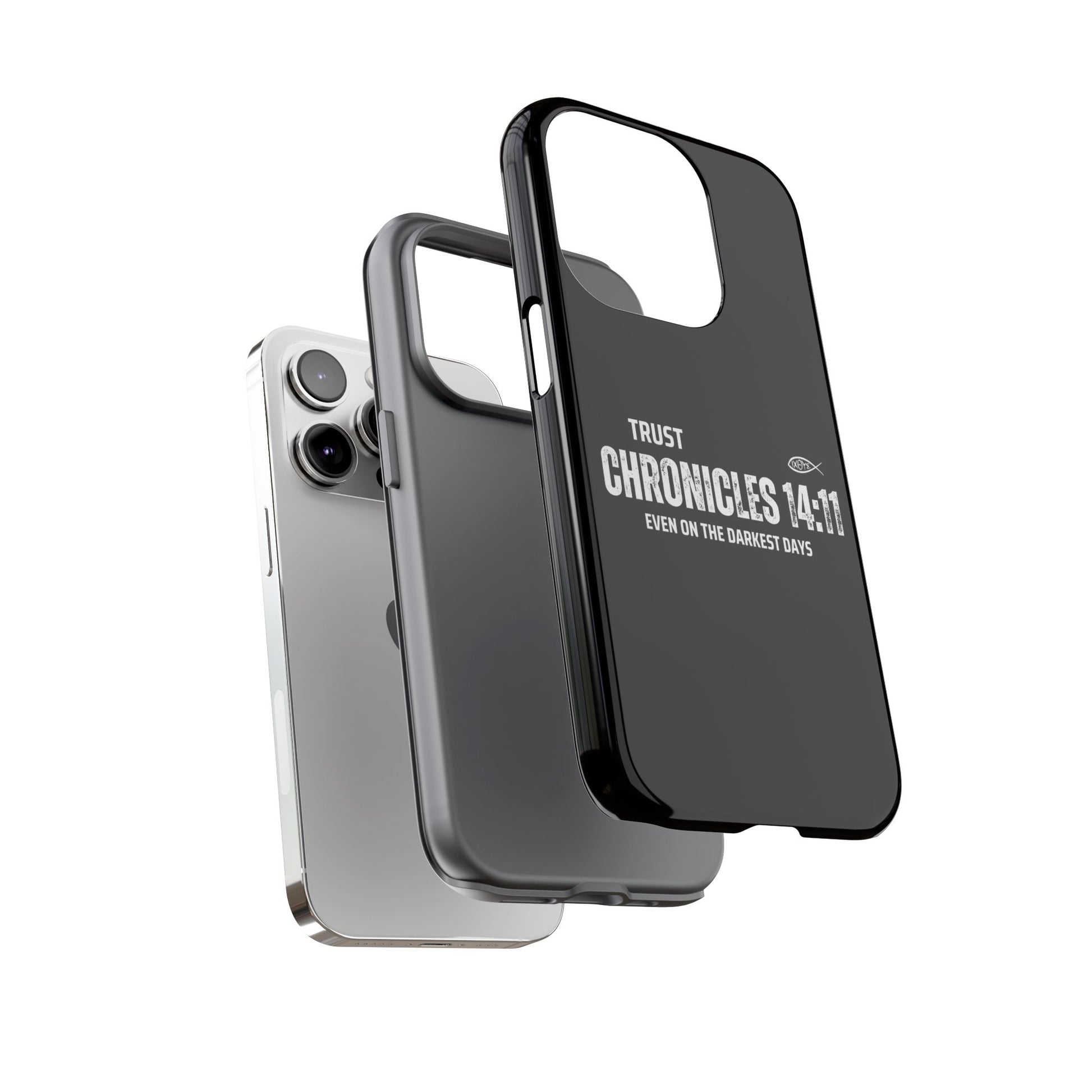⭐ Trust in God 2 Chronicles 14:11 Phone Case – Strength for the Hardest Days