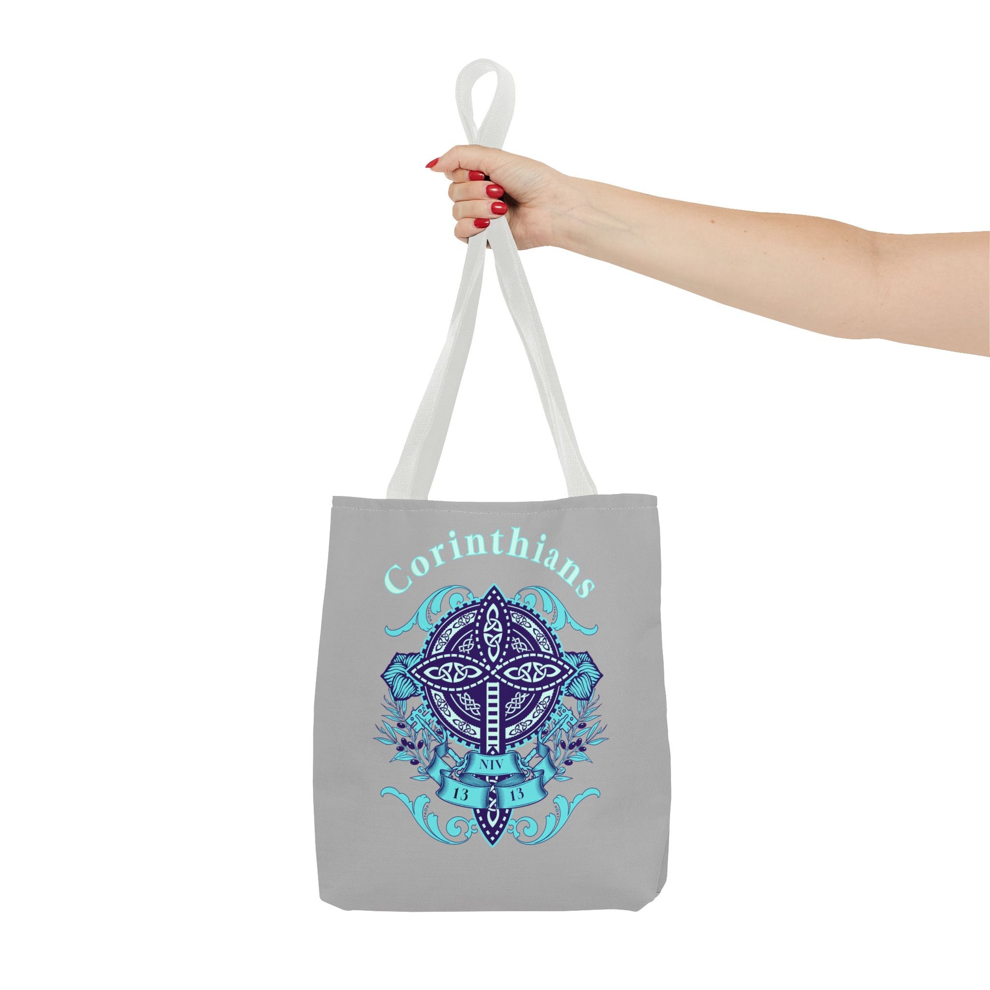 Spiritual Tote Bag with Cross Design | Christian Shoulder Bag, Inspirational Gift, Bible Verse Tote, Comfortable Everyday Use, [...]