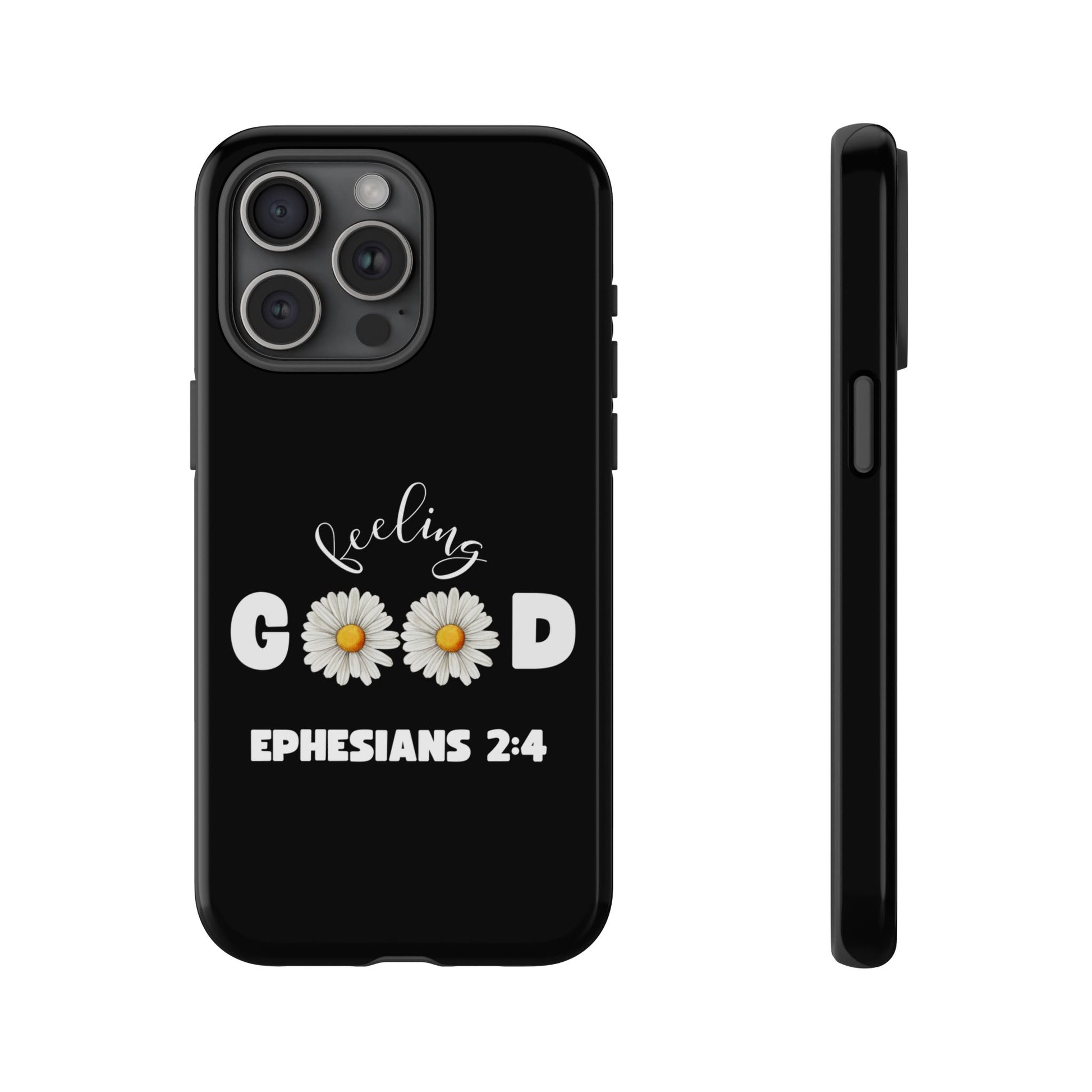 Ephesians 2:4 Floral Phone Case, Inspirational iPhone Cover, Tough Cases for Positivity, Motivational Gift for Friends, Spring Accessories
