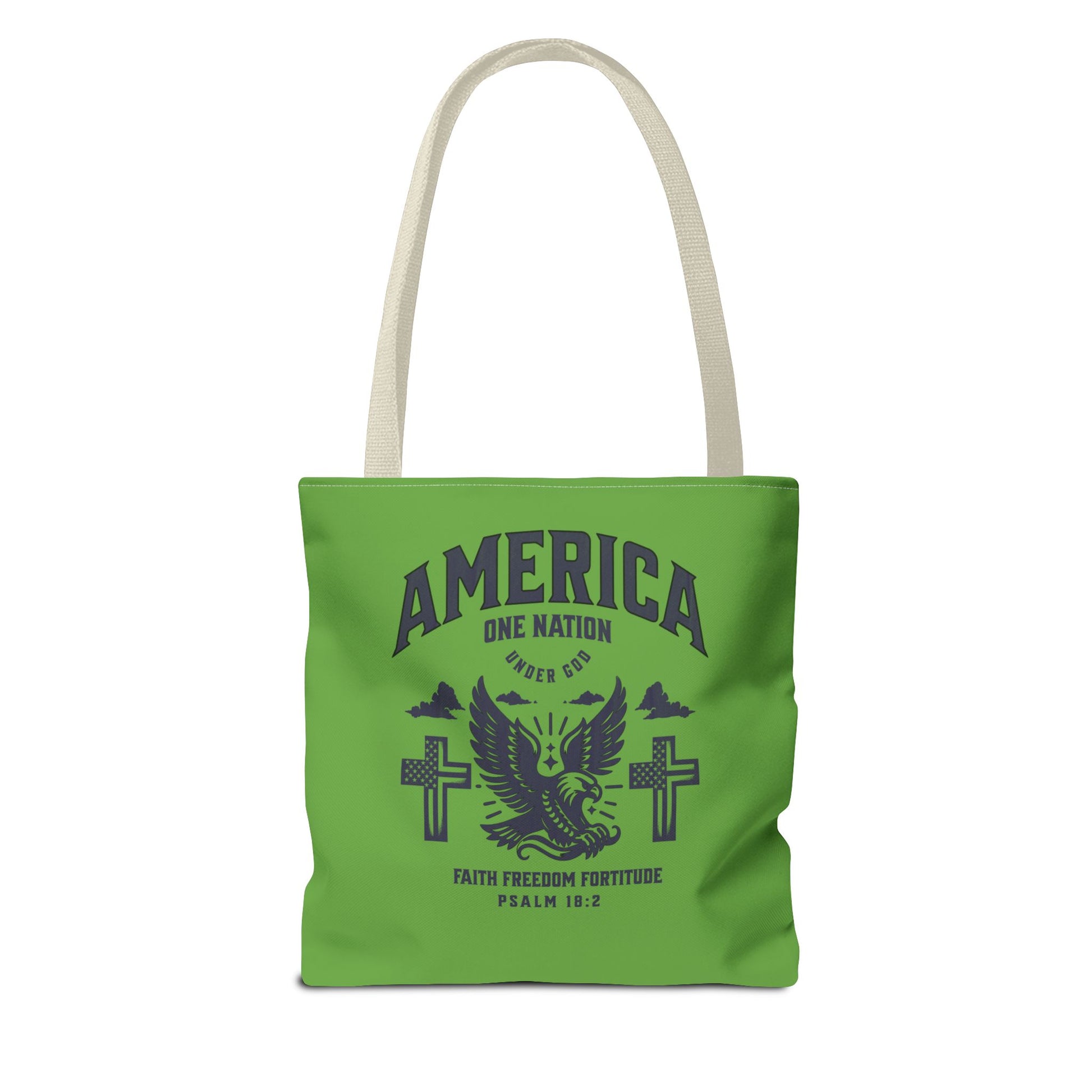 ⭐ America Faith Tote Bag – Bold Patriotic & Faith Statement