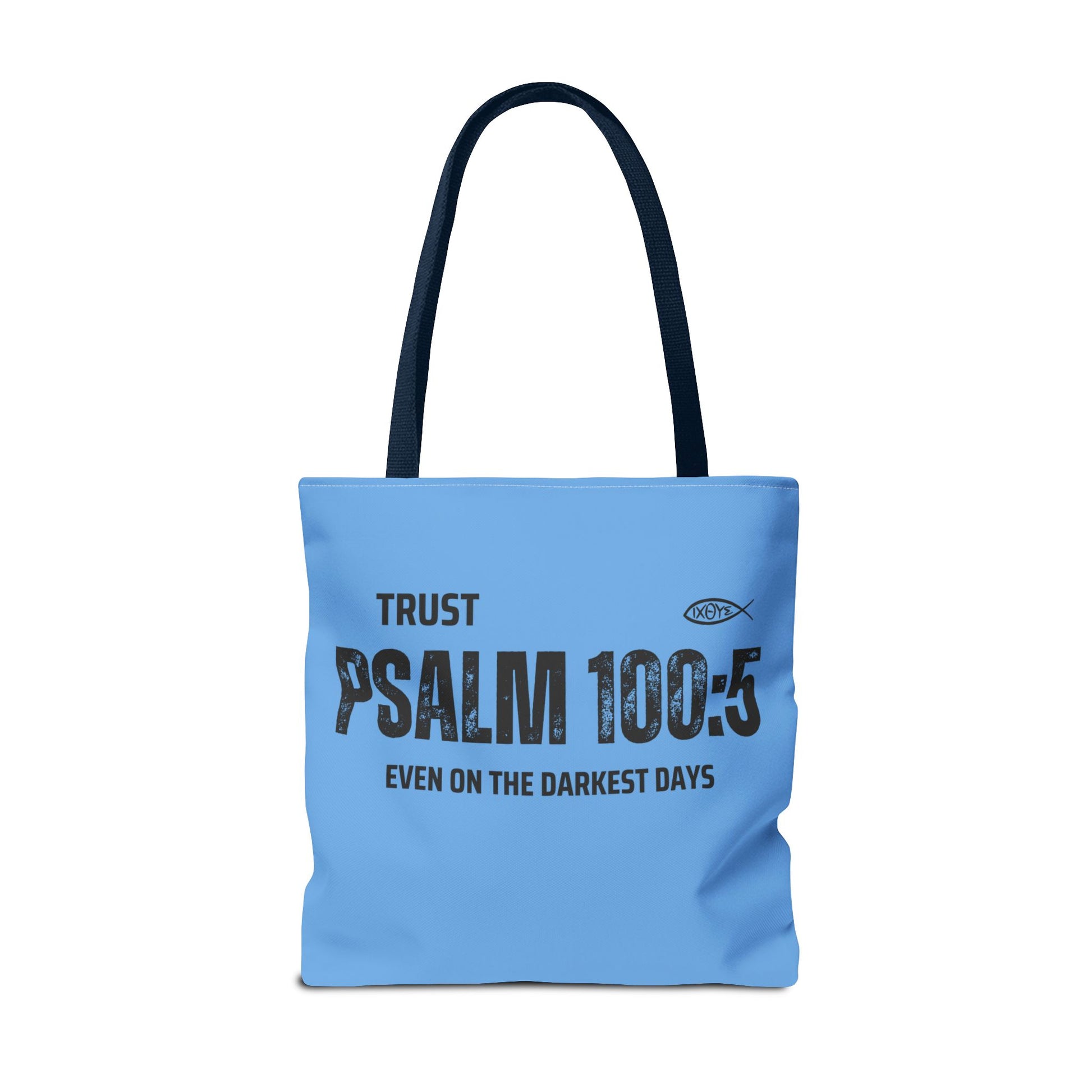 Inspirational Tote Bag - Trust Psalm 100:5, Faithful Christian Gift, Encouragement Accessory, Sustainable Shopping Bag, Inspirational [...]