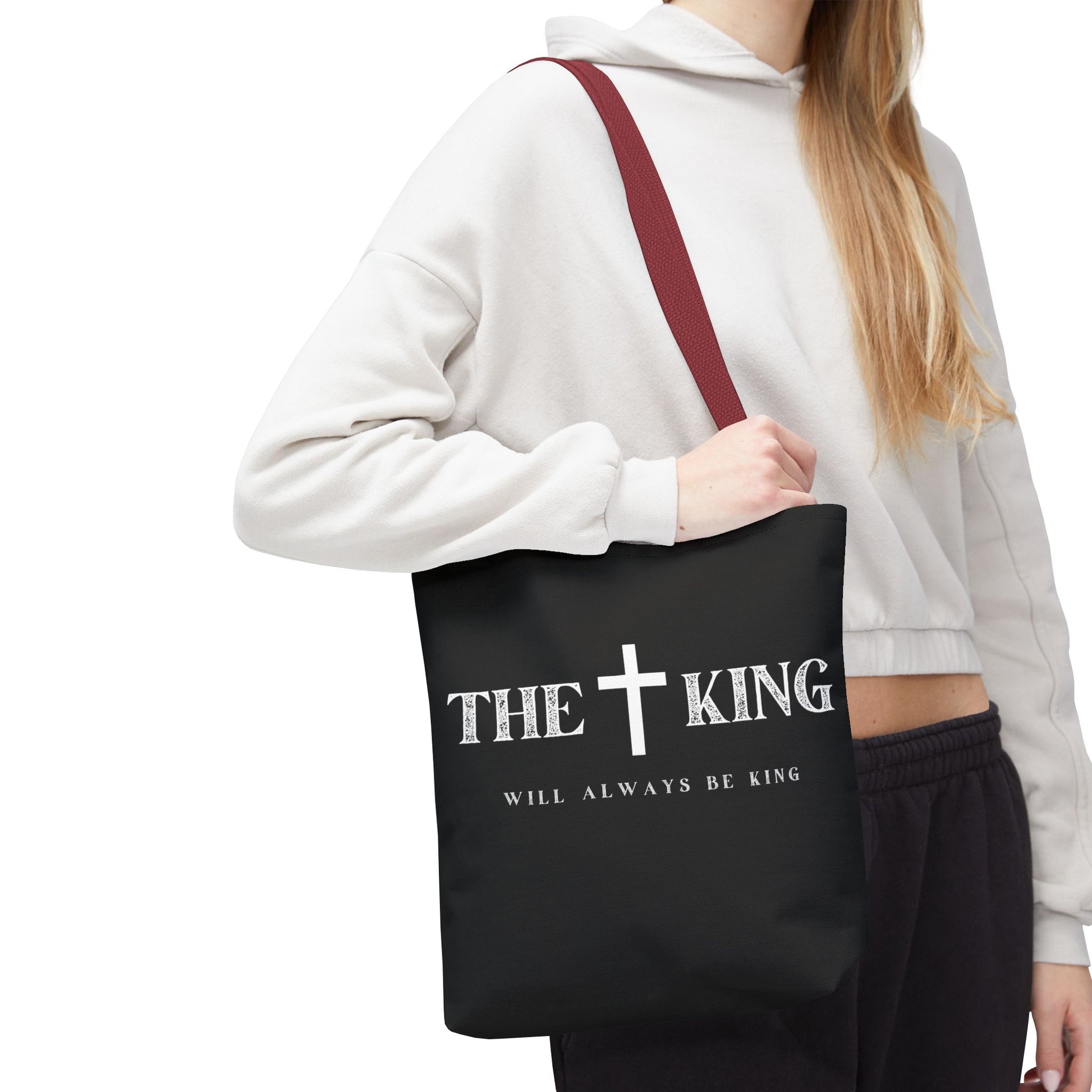 Faith-Inspired Tote Bag, Christian Tote, Shopping Bag, Bible Verse Bag, Gift for Believers, Church Accessory