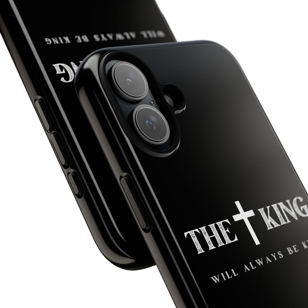 ⭐ Phone Case - Faith-Inspired Tough Cases for King Fans, Christian Gift, Durable Protection, Stylish Accessory, Unique Design