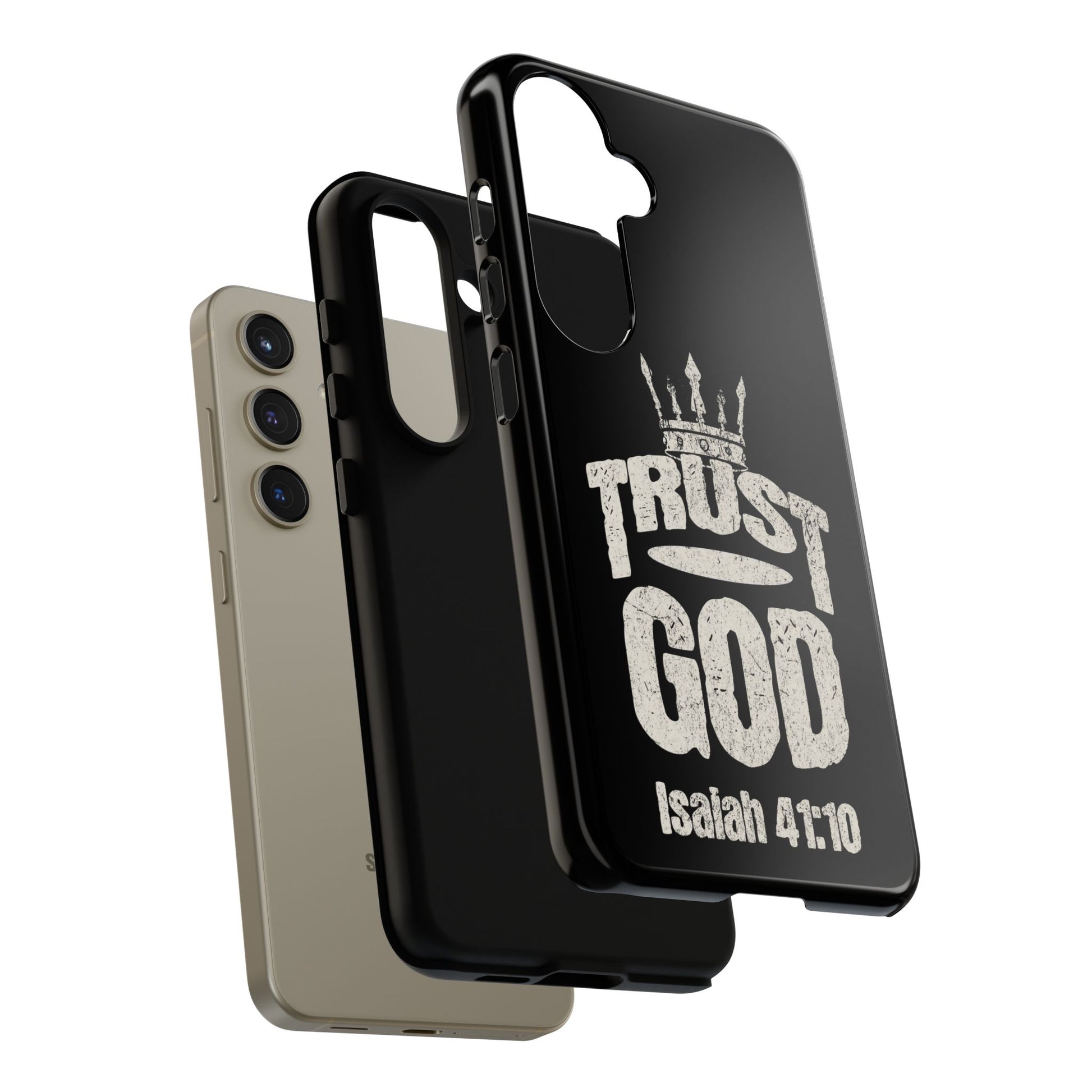 Trust God Isaiah 41:10 Phone Case – Faith Over Fear