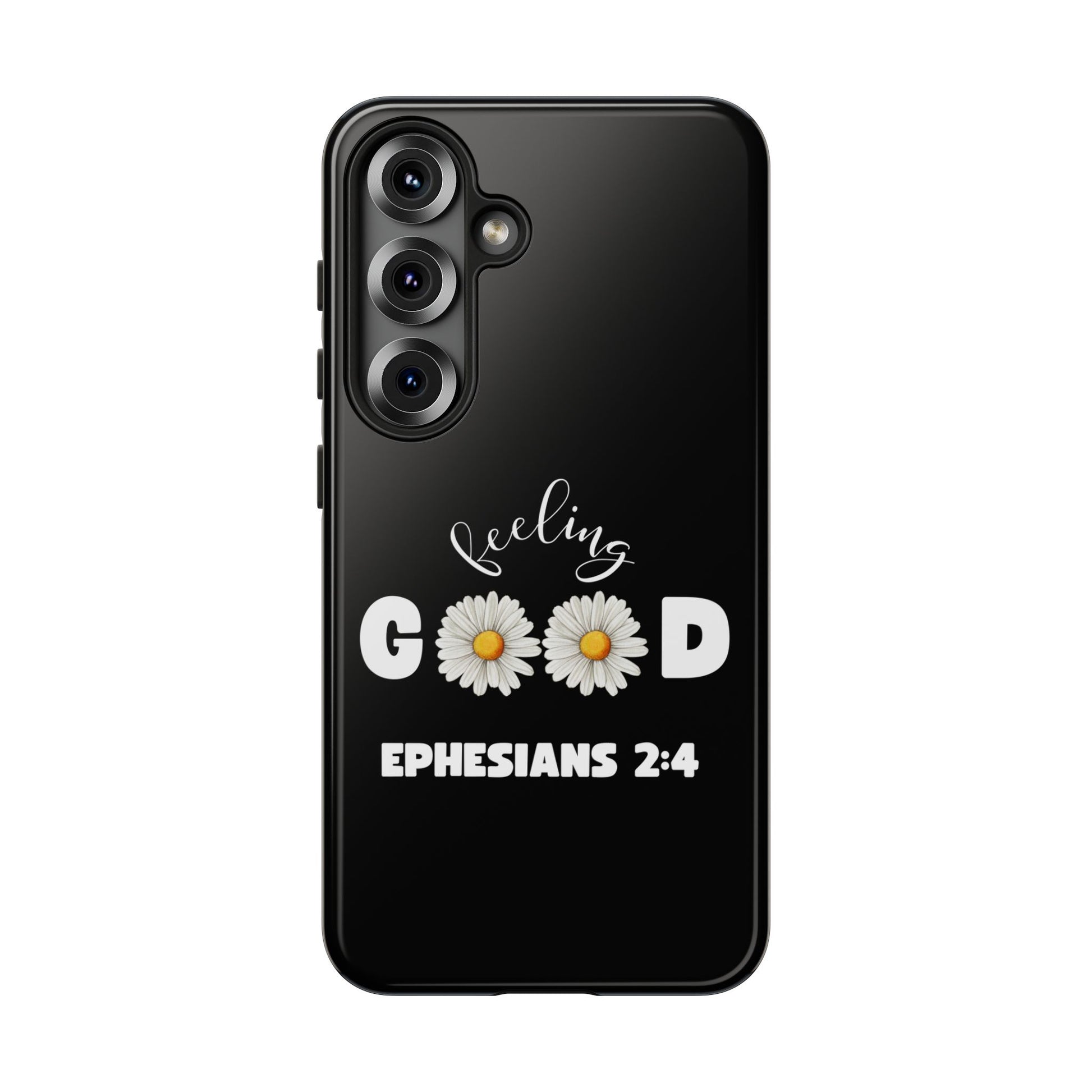 Ephesians 2:4 Floral Phone Case, Inspirational iPhone Cover, Tough Cases for Positivity, Motivational Gift for Friends, Spring Accessories