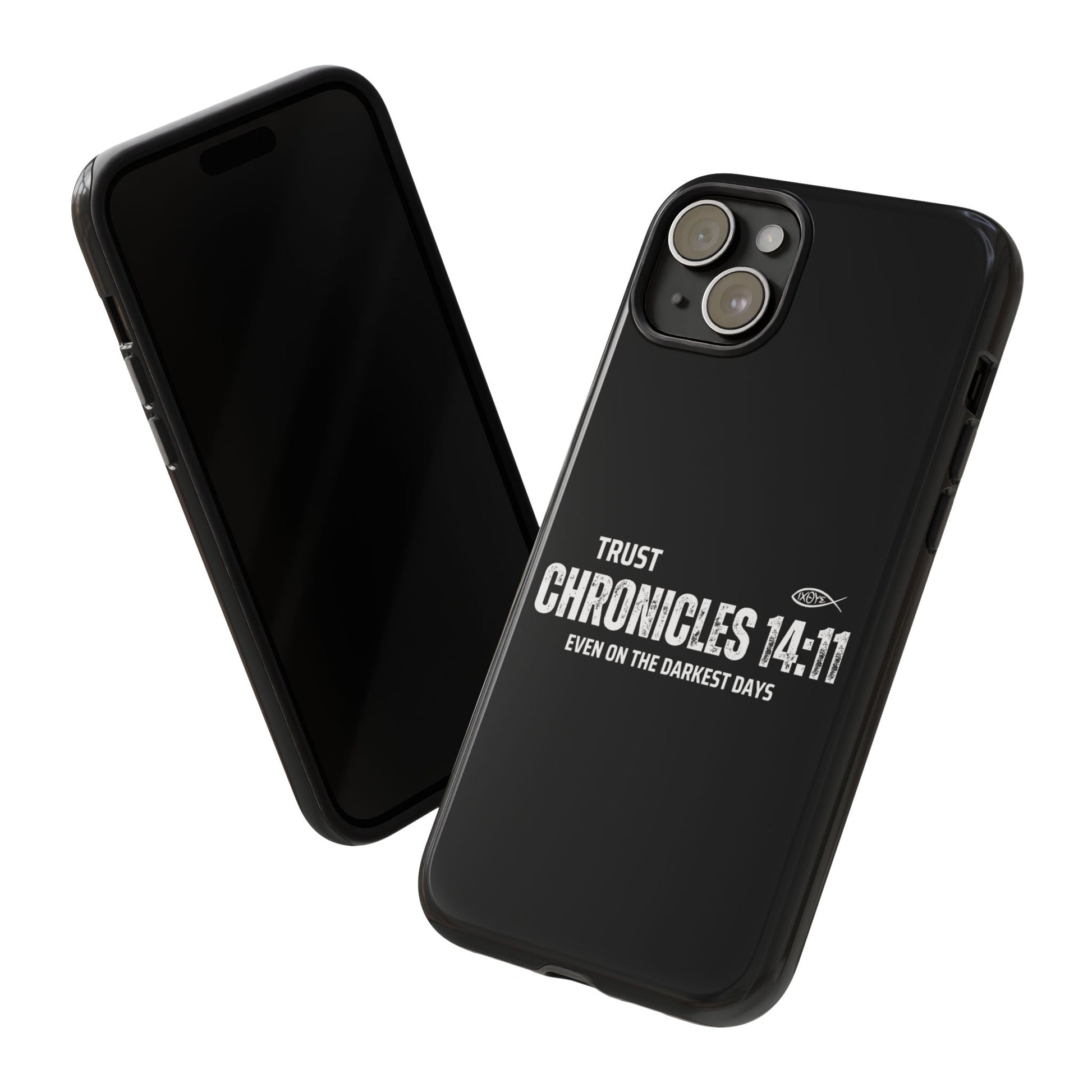 ⭐ Trust in God 2 Chronicles 14:11 Phone Case – Strength for the Hardest Days