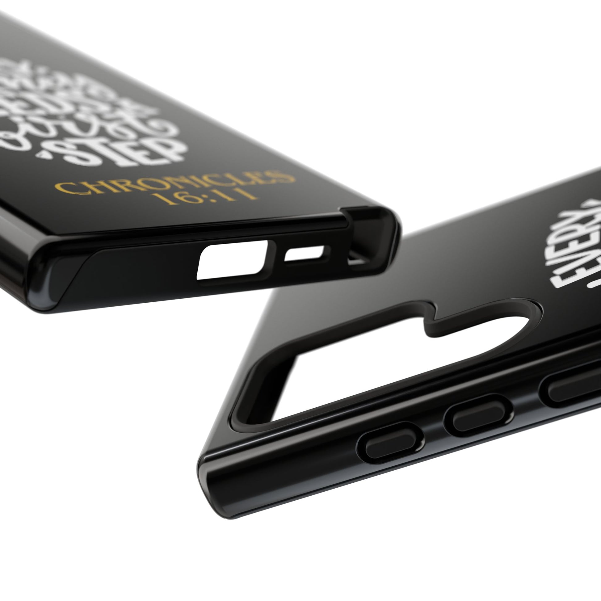 ⭐ Every Journey Needs a First Step 1 Chronicles 16:11 Phone Case