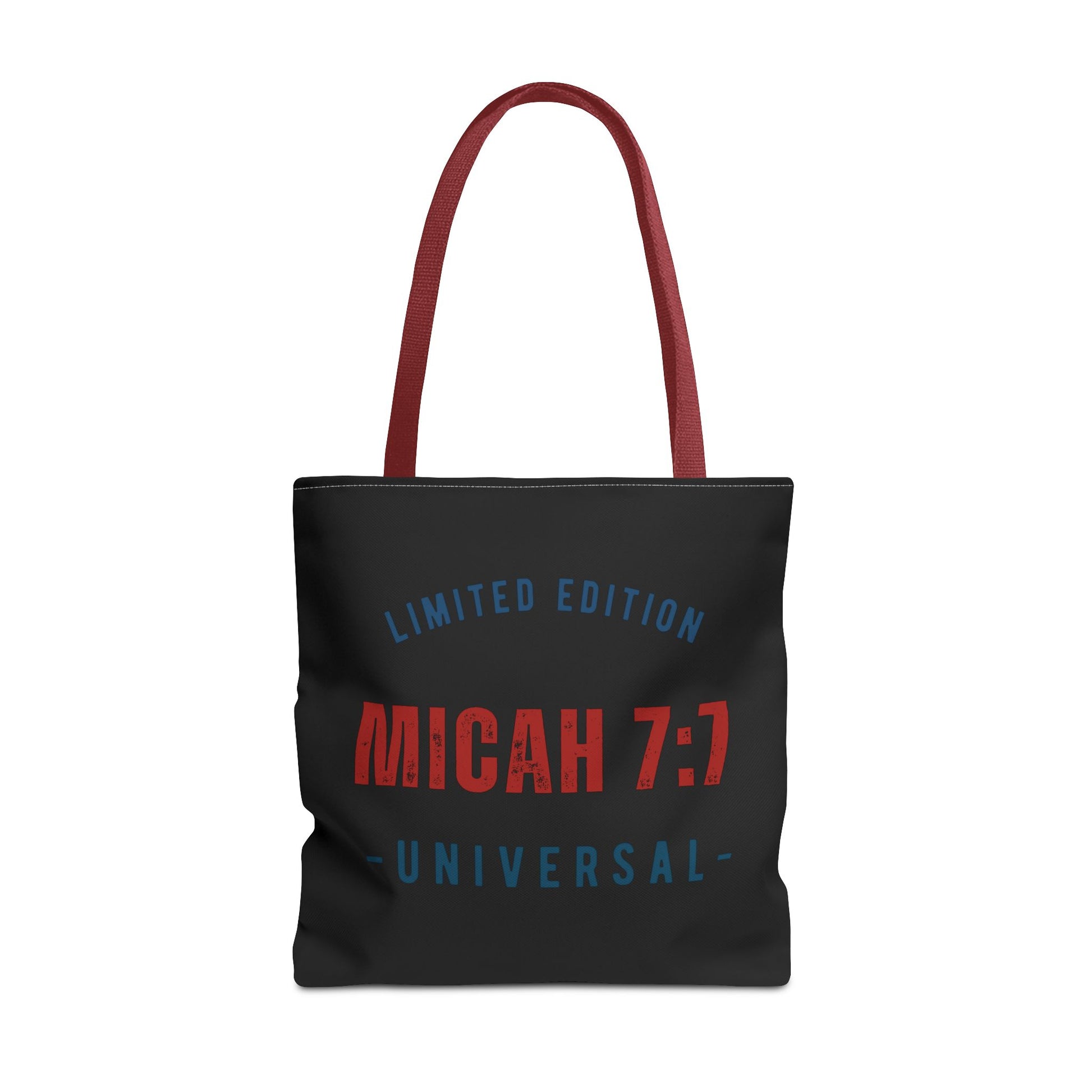 Limited Edition Micah 7:1 Tote Bag - Universal Design for Everyday Use, Gift, Eco-Friendly, Daily Essentials, Faith-Inspired
