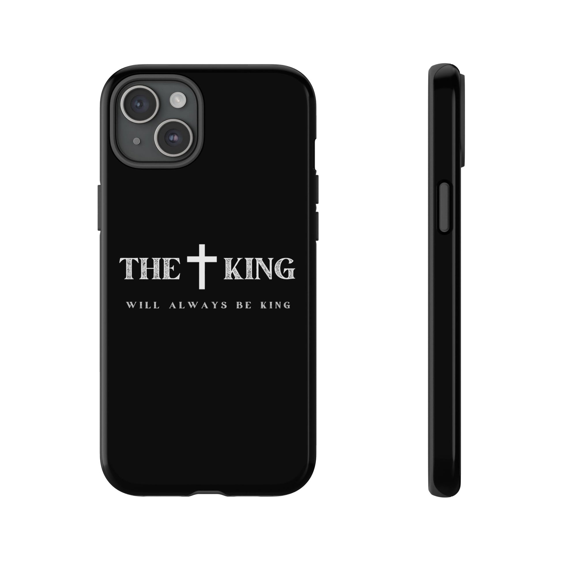 ⭐ Phone Case - Faith-Inspired Tough Cases for King Fans, Christian Gift, Durable Protection, Stylish Accessory, Unique Design