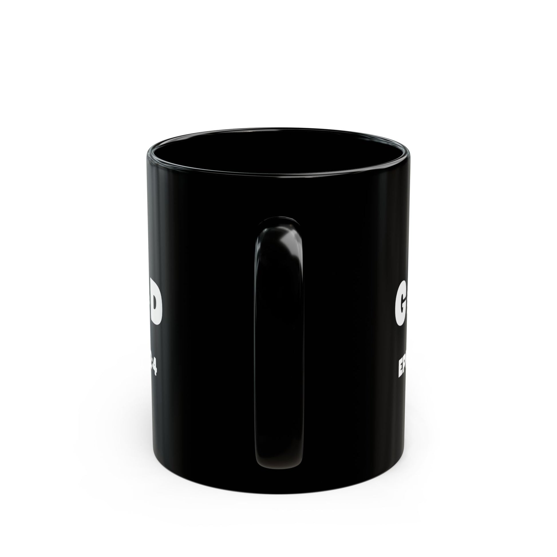 Feeling Good Ephesians 2:4 Mug – God’s Rich Mercy- Black Mug (11oz, 15oz)