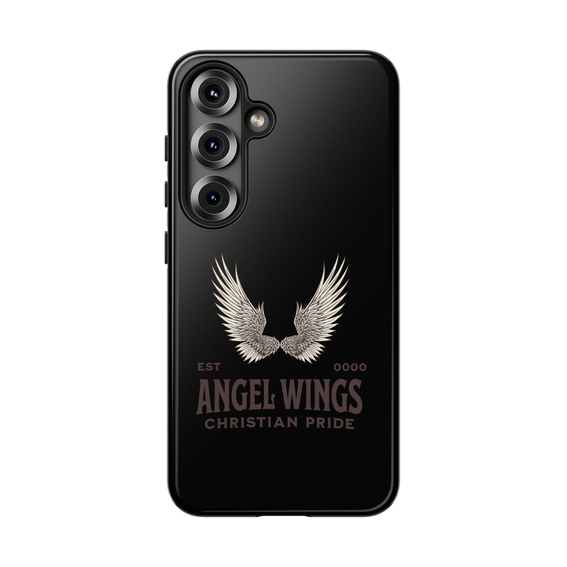Angel Wings Phone Case - Tough Cases for Christian Pride, Unique Gift, Stylish Protection, Everyday Use, Angelic Design