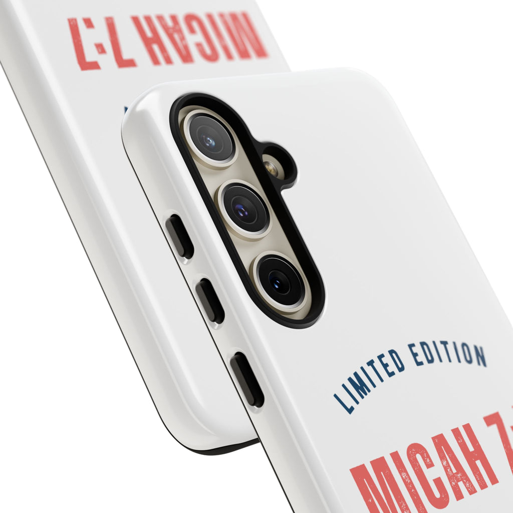 ⭐ Micah 7:7 Limited Edition Phone Case | Inspirational Gift | Tough Protective Case for Christians | Bible Verse Merchandise
