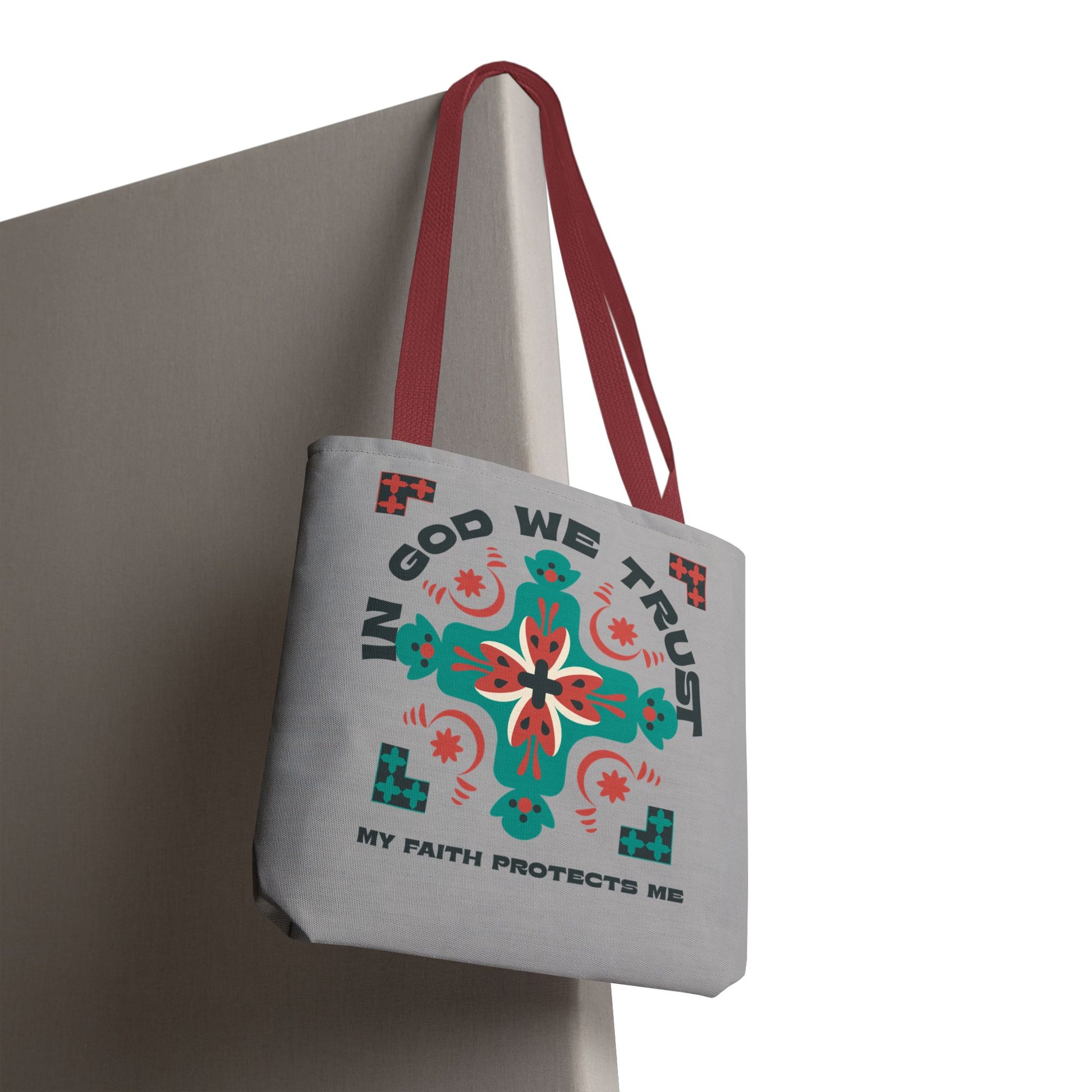Faith-Inspired Tote Bag, Spiritual Shopper, Inspirational Gift, Religious Tote, Christian Accessory, Everyday Use