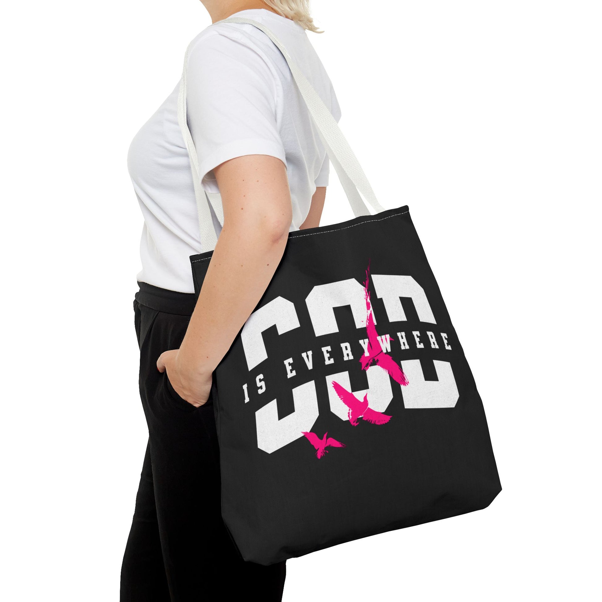 Stylish Tote Bag with Inspirational Design, Eco-Friendly Shopping Bag, Trendy Beach Bag, Gift for Friends, Motivational Everyday Use