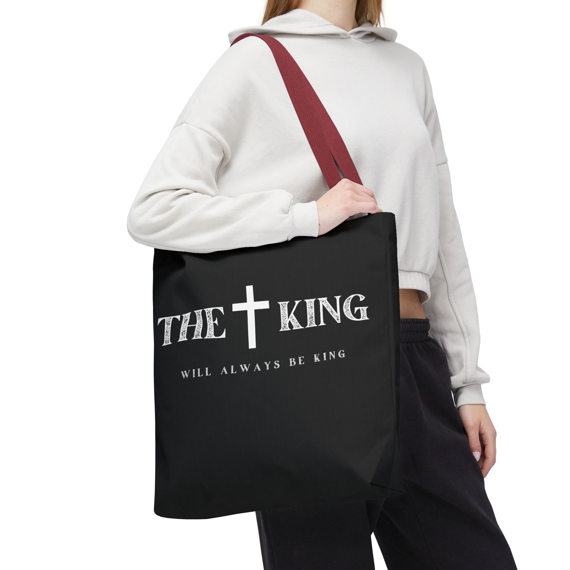 Faith-Inspired Tote Bag, Christian Tote, Shopping Bag, Bible Verse Bag, Gift for Believers, Church Accessory