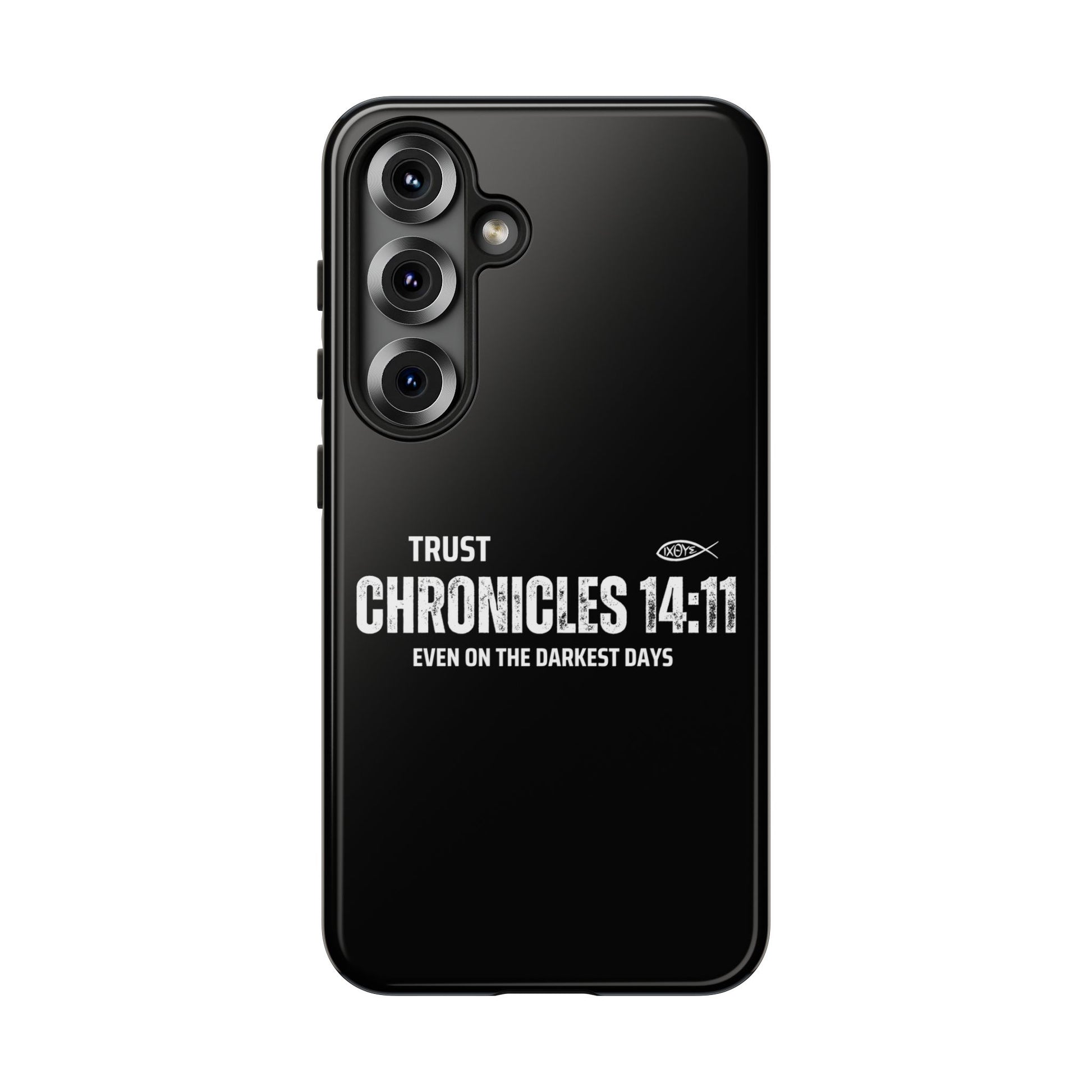 ⭐ Trust in God 2 Chronicles 14:11 Phone Case – Strength for the Hardest Days